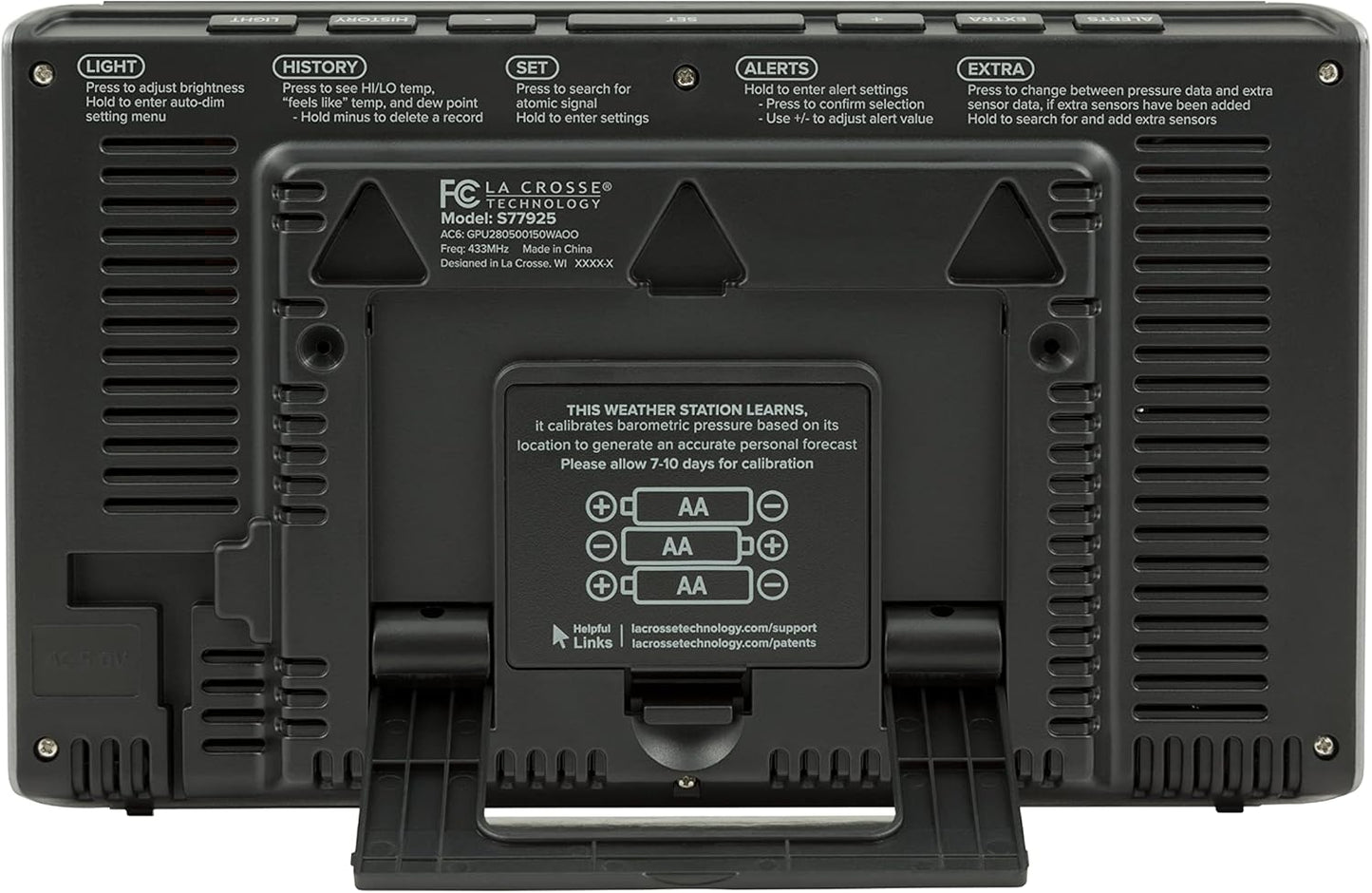 La Crosse Technology S77925-INT Wireless Color Weather Station