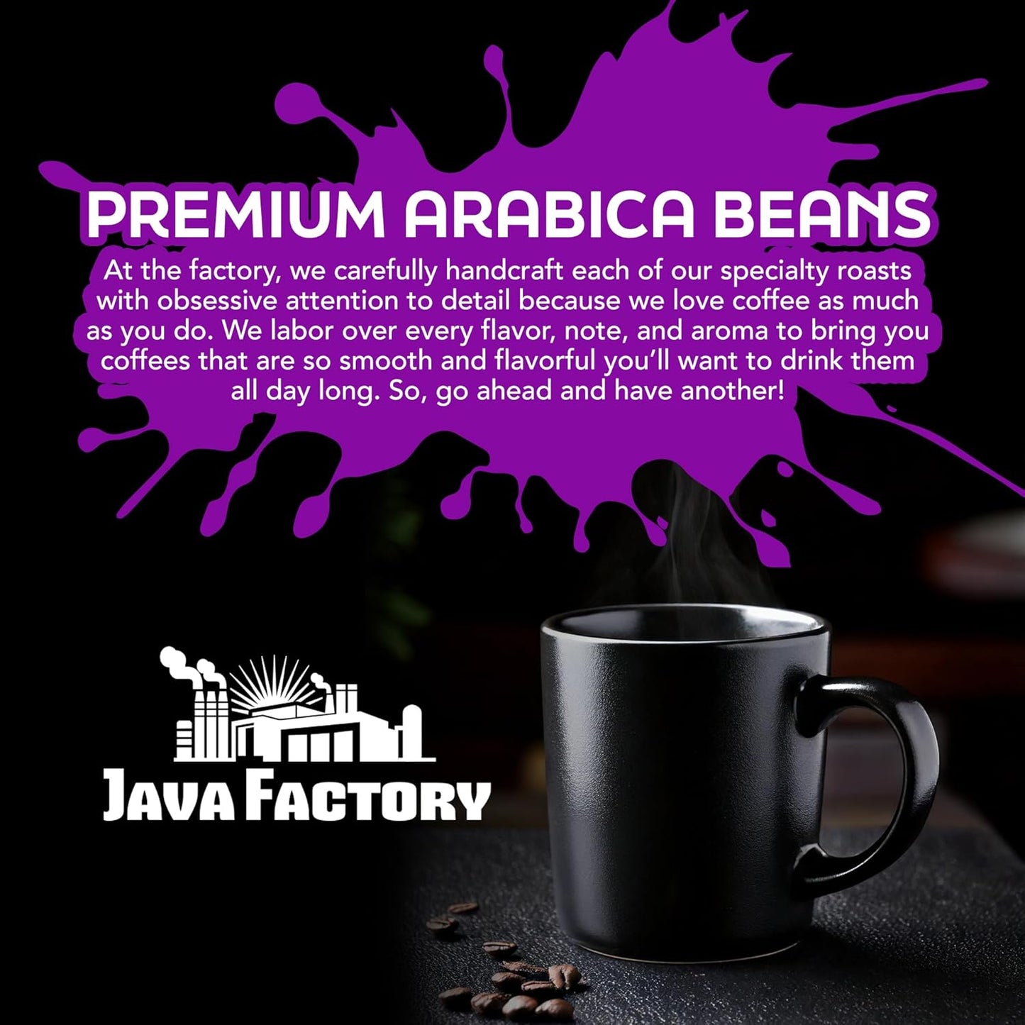 Java Factory Flavored Coffee Pods, Assorted Sampler, Variety Pack, Compatible with K Cup Brewers Including 2.0, 40 Count