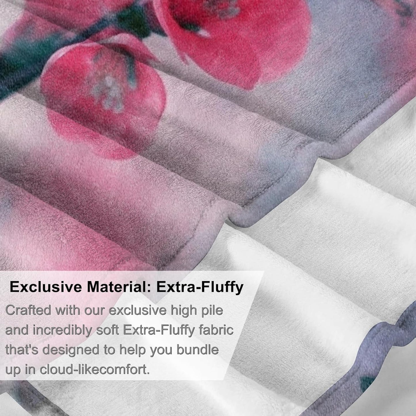 Aesthetic Undersea Dolphin Flannel Blanket - Ultra Cozy, Lightweight Plush Throw for Couch, Bed, Travel, and Office - Warm, Adorable Animal Design Blanket, Ideal Gift for Adults - 50×60 inches