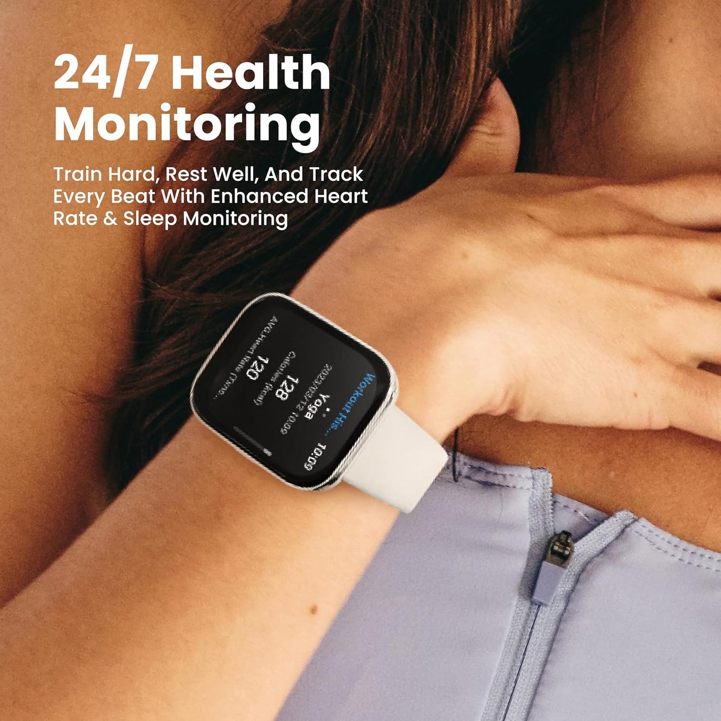 Amazfit Bip 5 Unity Smart Watch 46mm, 11-Day Battery, Fitness Activity Tracker with 120+ Sports Modes, Heart Rate & Sleep Monitor, Customizable Watch Faces, for Android & iPhone, Pink