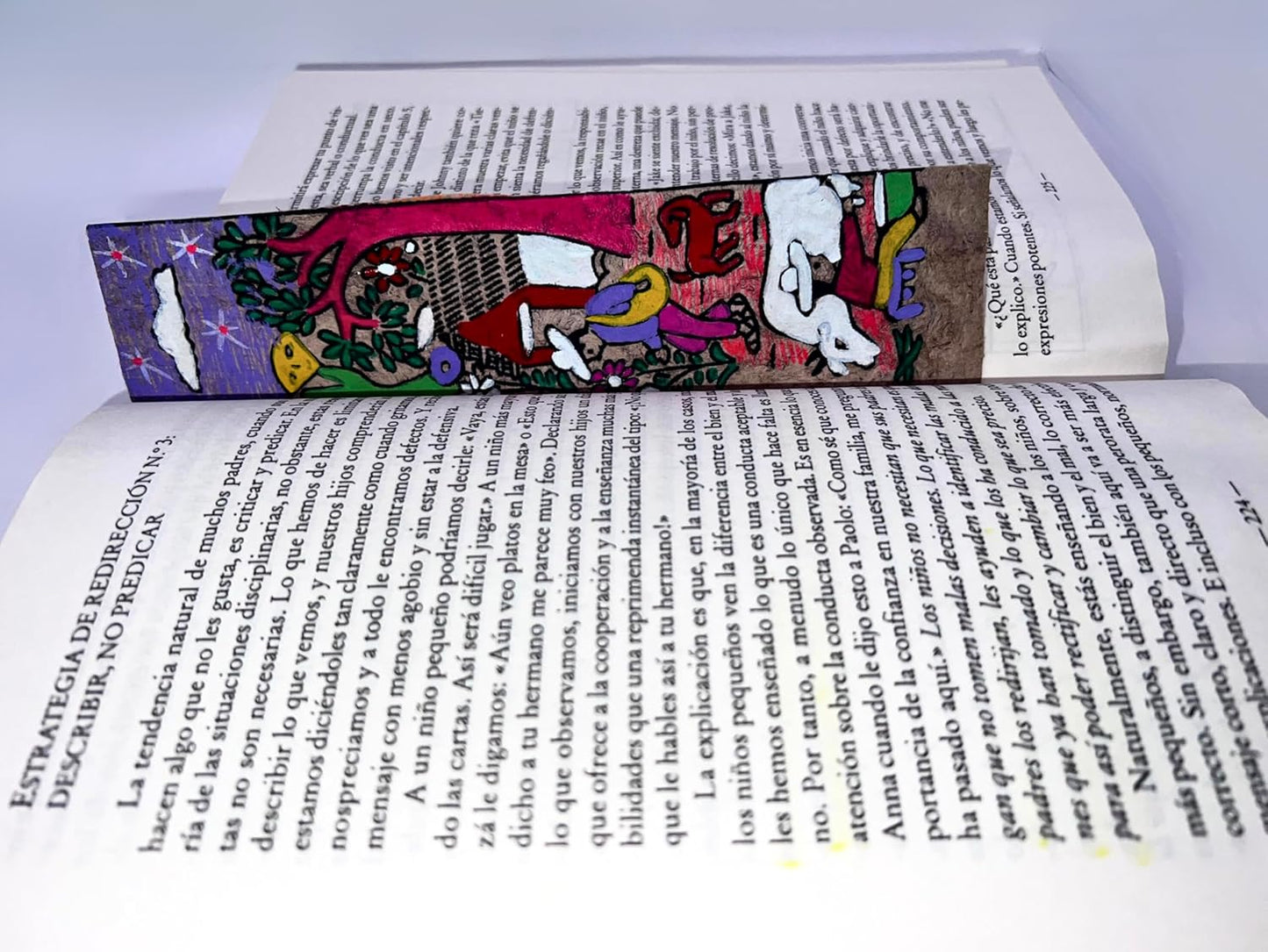 Jacq & Jürgen – Hand Painted Amate Paper Bookmarks, Set of 5 – Authentic Mexican Folk Art, Handmade & Unique (Heritage & Harvest Collection)