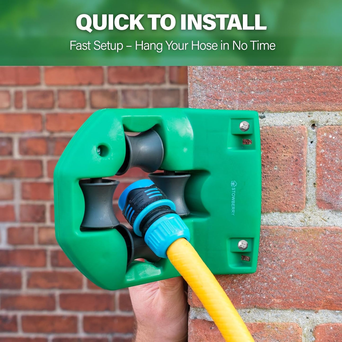 Garden Hose Pipe Roller Guide – Corner & Wall Hose Guide Tool for Preventing Kinks, Protecting Plants, and Easy Garden Watering