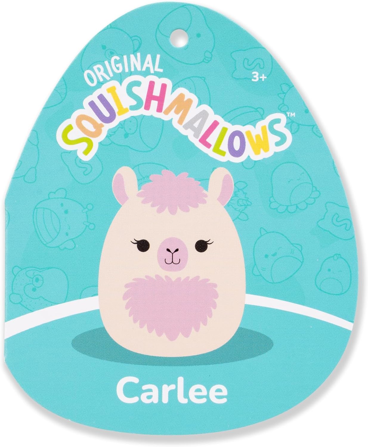 Squishmallows Original 5in Carlee The Light Pink Camel with Fuzzy Belly – Official Jazwares Plush (Little)
