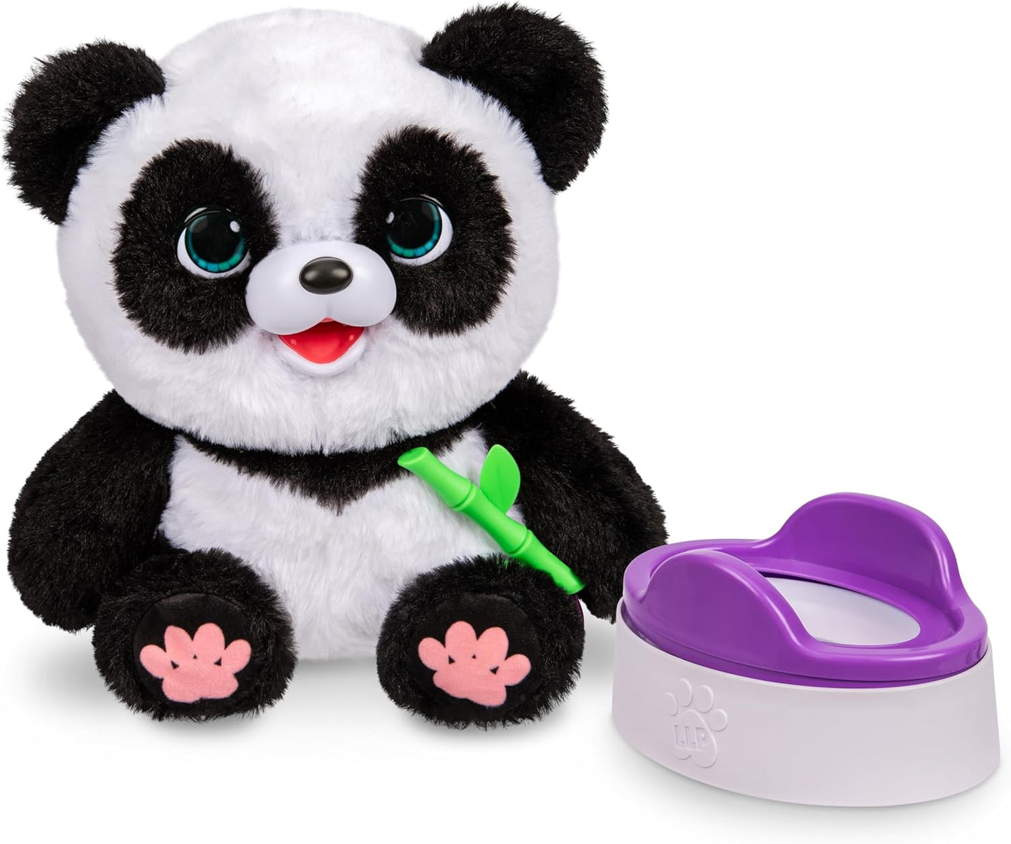 Little Live Pets My Baby Panda ChuChu Plush - Interactive Sounds, Feeding, Potty Dance - Ages 4+