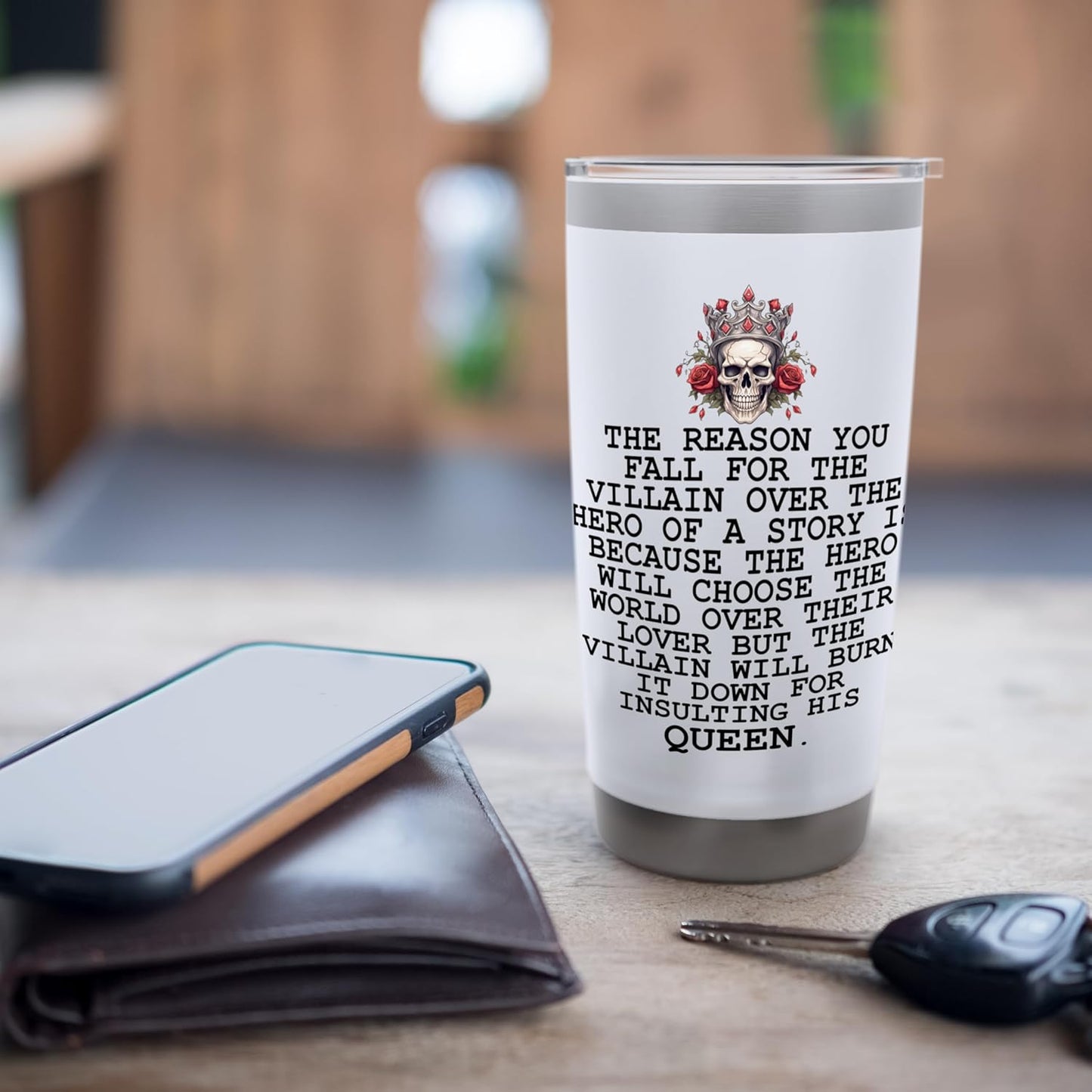 In My Villain Era Book Smutty Dark Romance Merch Smutt Books Stainless Steel Insulated Tumbler