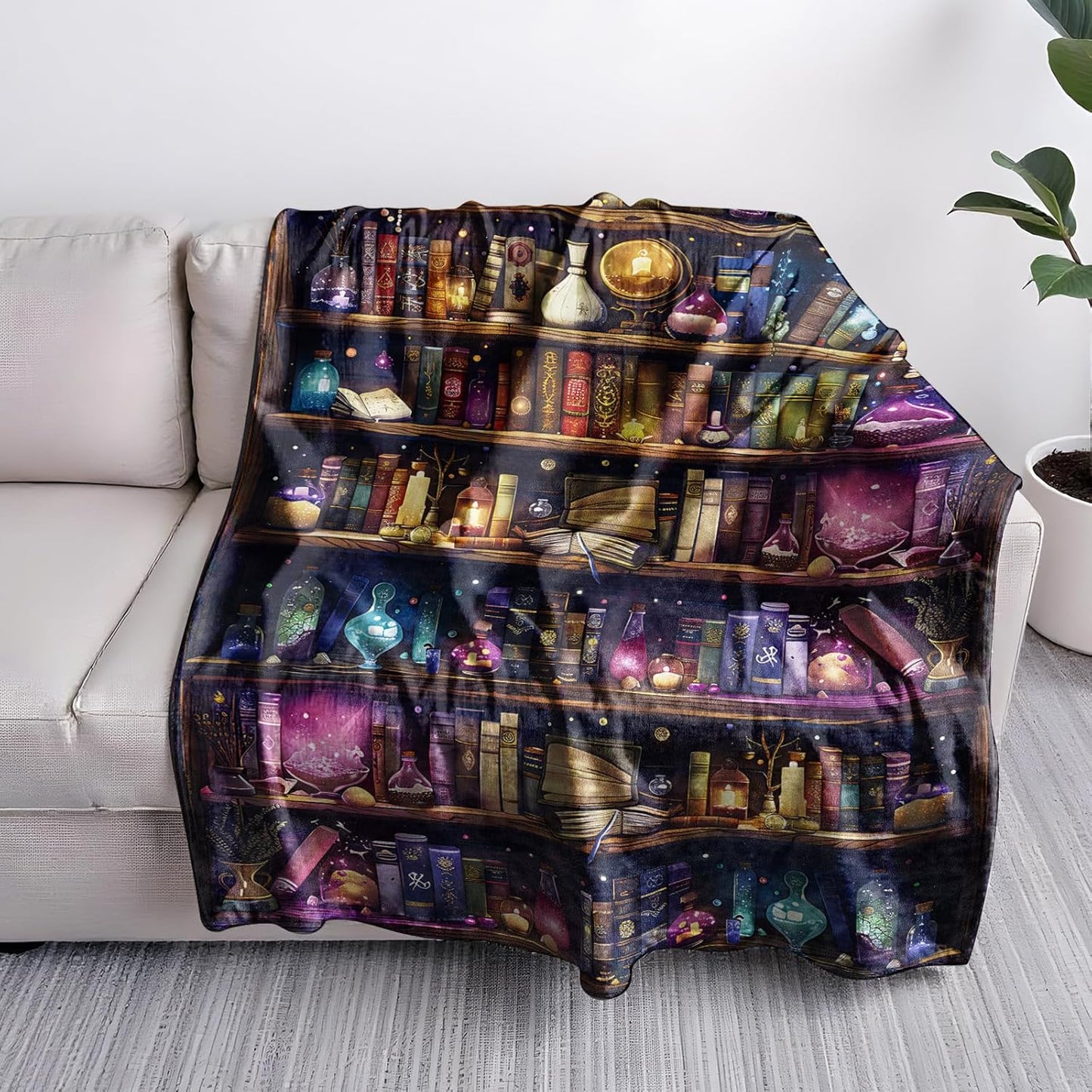 Book Lovers Gifts for Women, Bookish Blanket Gifts for Women Readers Librarian Book Lovers, Christmas Thanksgiving Birthday Gift for Girls, Reading Gift for Nerd Bookworm Throw Blanket 60"x50"
