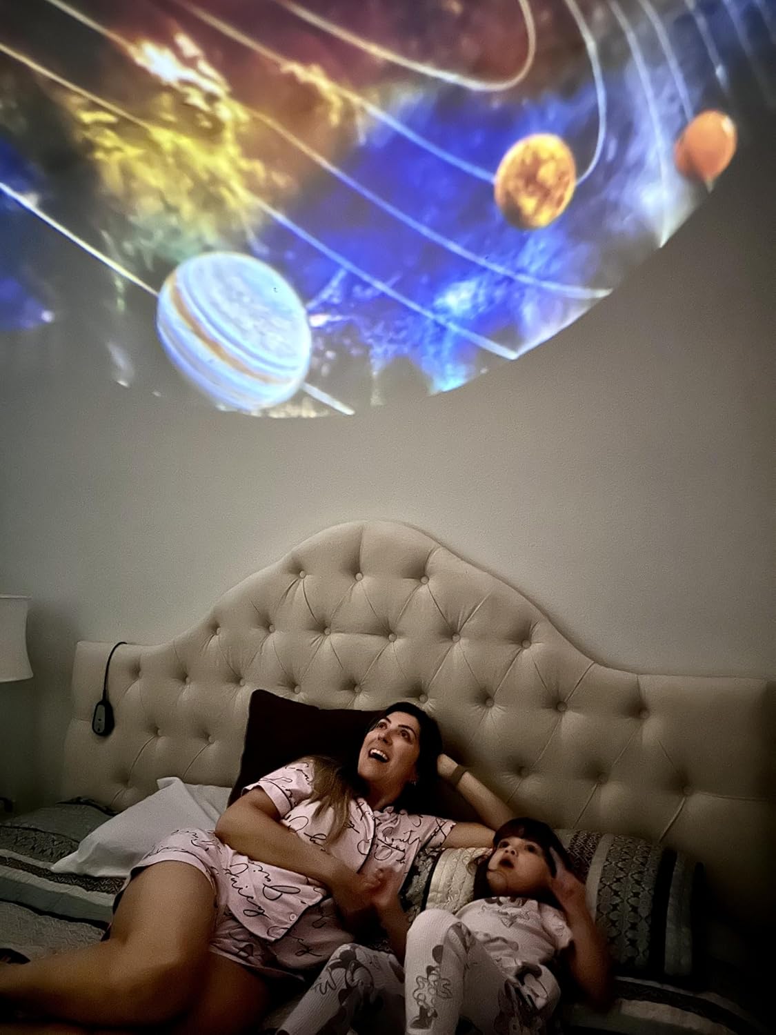 Lumi Galaxy Projector – Star Projector Galaxy Light with 12 HD Film Discs, 360° Rotating Planetarium Room Lights for Bedroom Ceiling, Night Lights for Kids, Northern Lights Projector