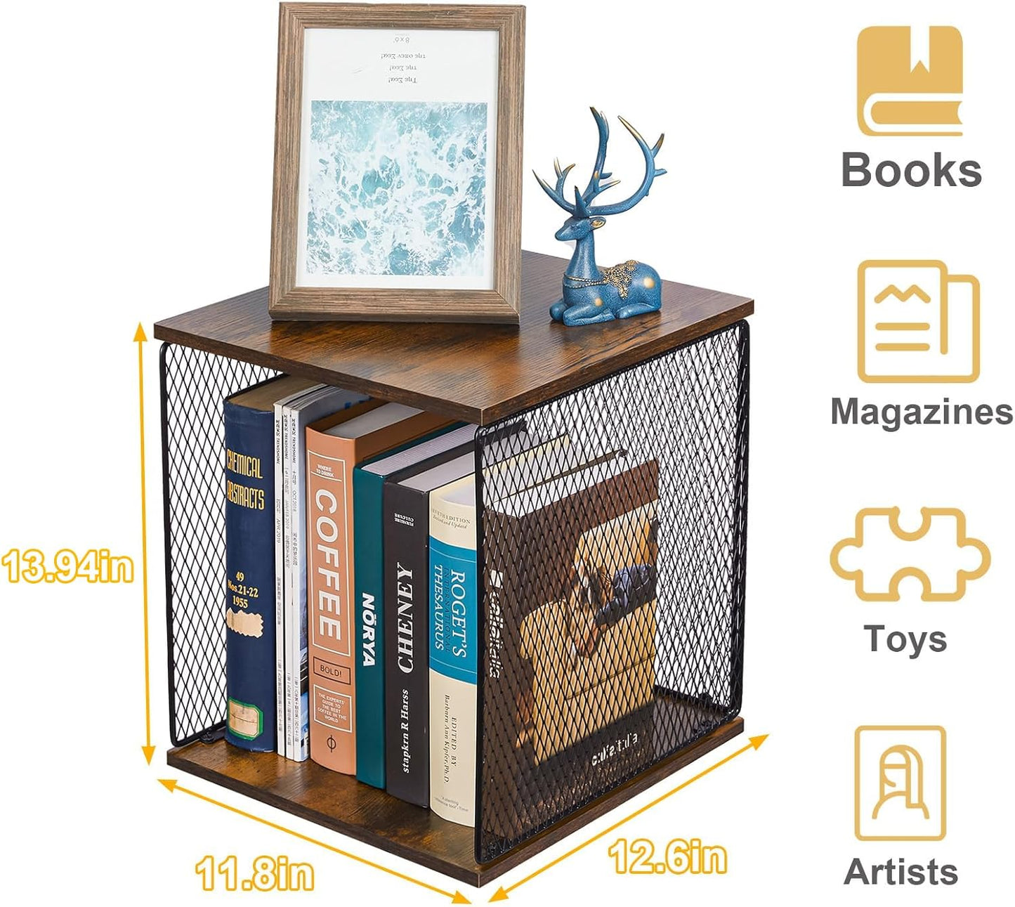 3 Cube Vinyl Record Storage DIY Stackable 120-150 Records Visualize Album Storage Record Storage Crate