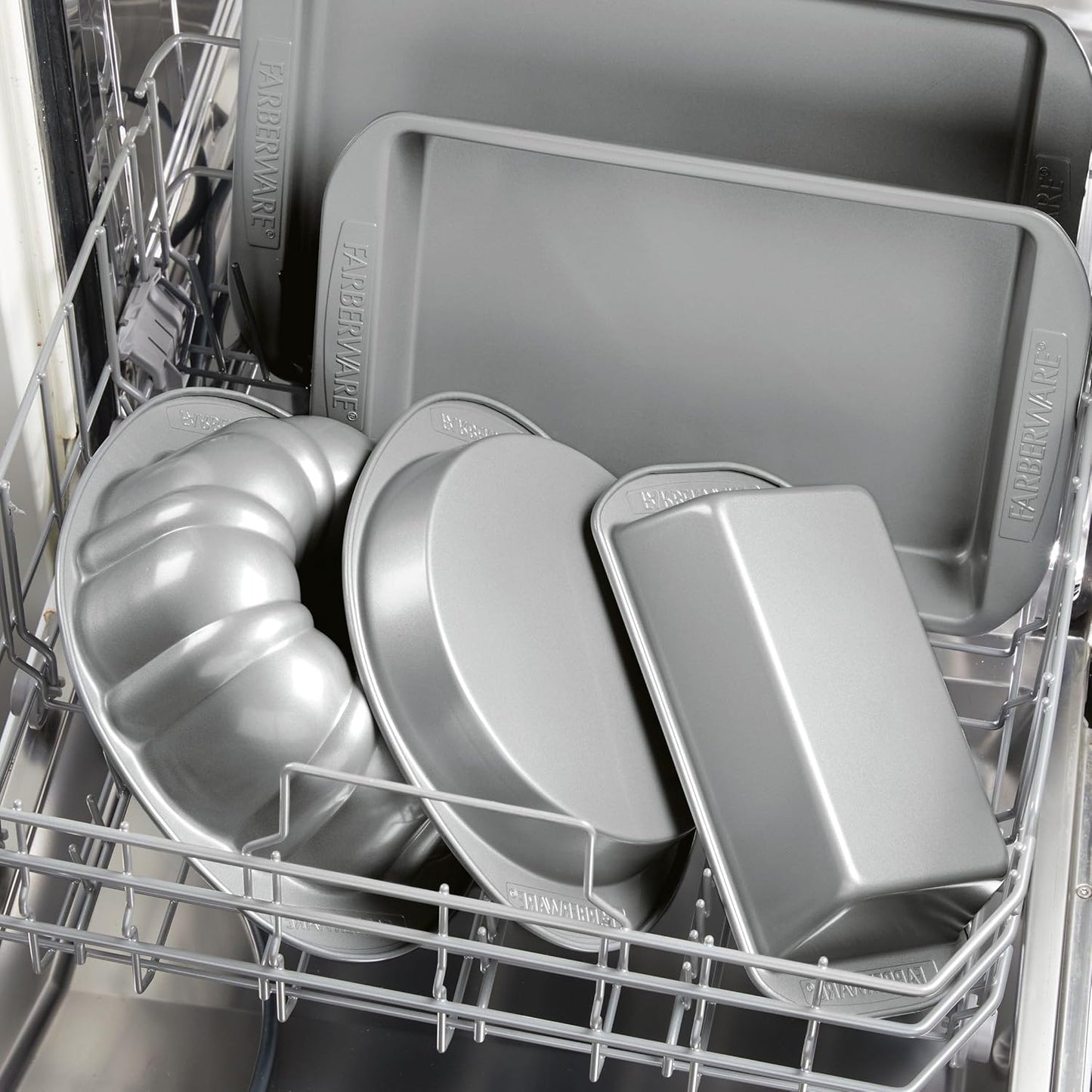 Farberware 12-c. Nonstick Nonstick Bakeware Muffin Pan, Gray