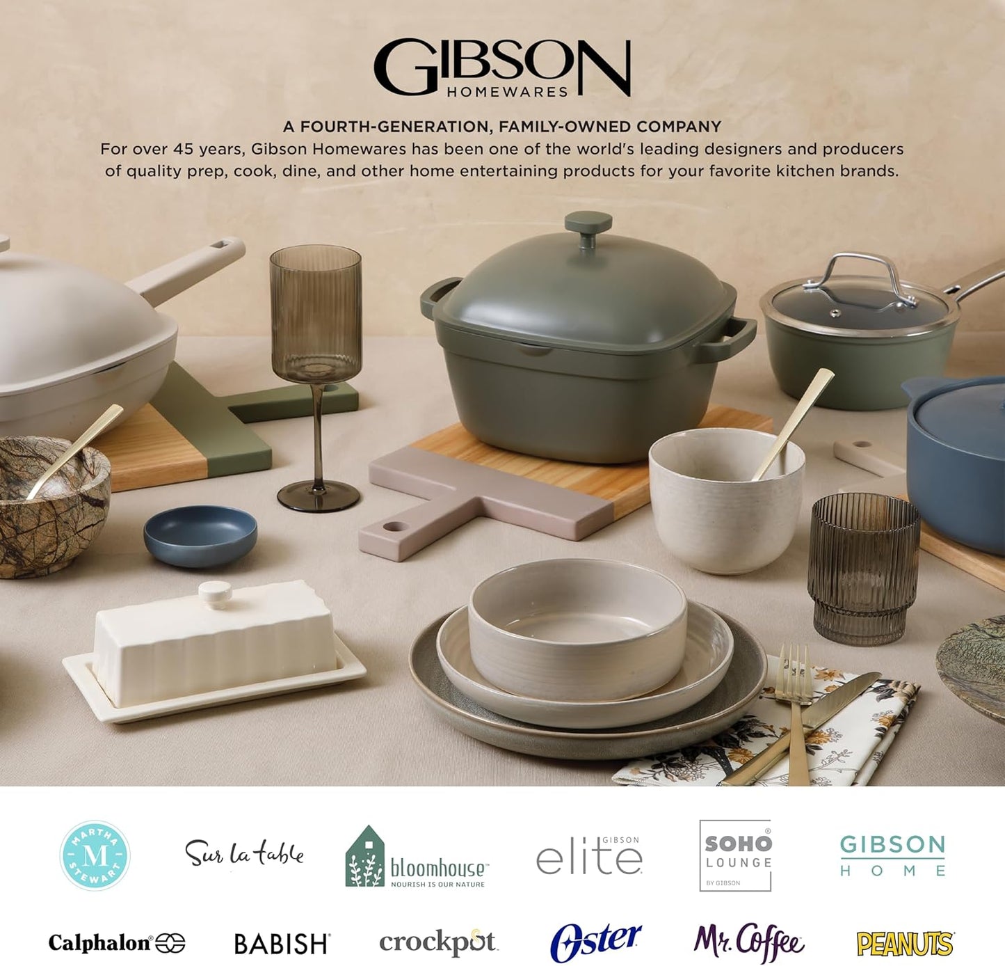 Gibson Elite Soho Lounge 16-Piece Round Reactive Glaze Stoneware Dinnerware Set, Service for 4 – Teal Plates and Bowls