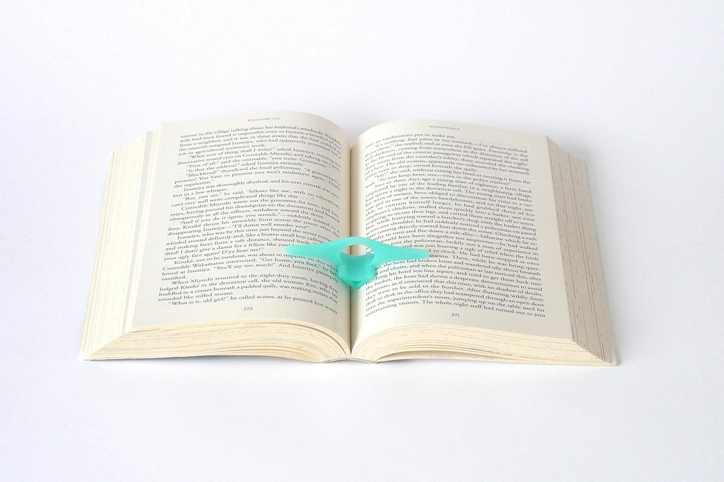 Book Page Holder and Bookmark - Large Set of 3 (Assorted Colors) - Literary Gifts, Gift for Readers, Reading Accessories