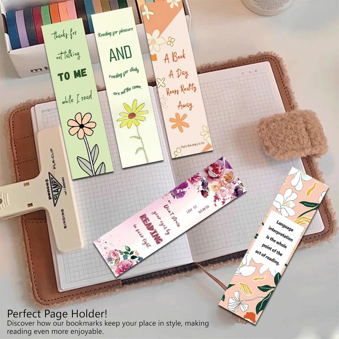 30 Pieces Romance Bookmarks, Spicy Fairytale Bookmark, Funny Bookmarks for Men,Women, Book Lovers, Page Markers for Students Teachers Reading, DIY Art Decoration Cards，Romance Reader Present Handmade