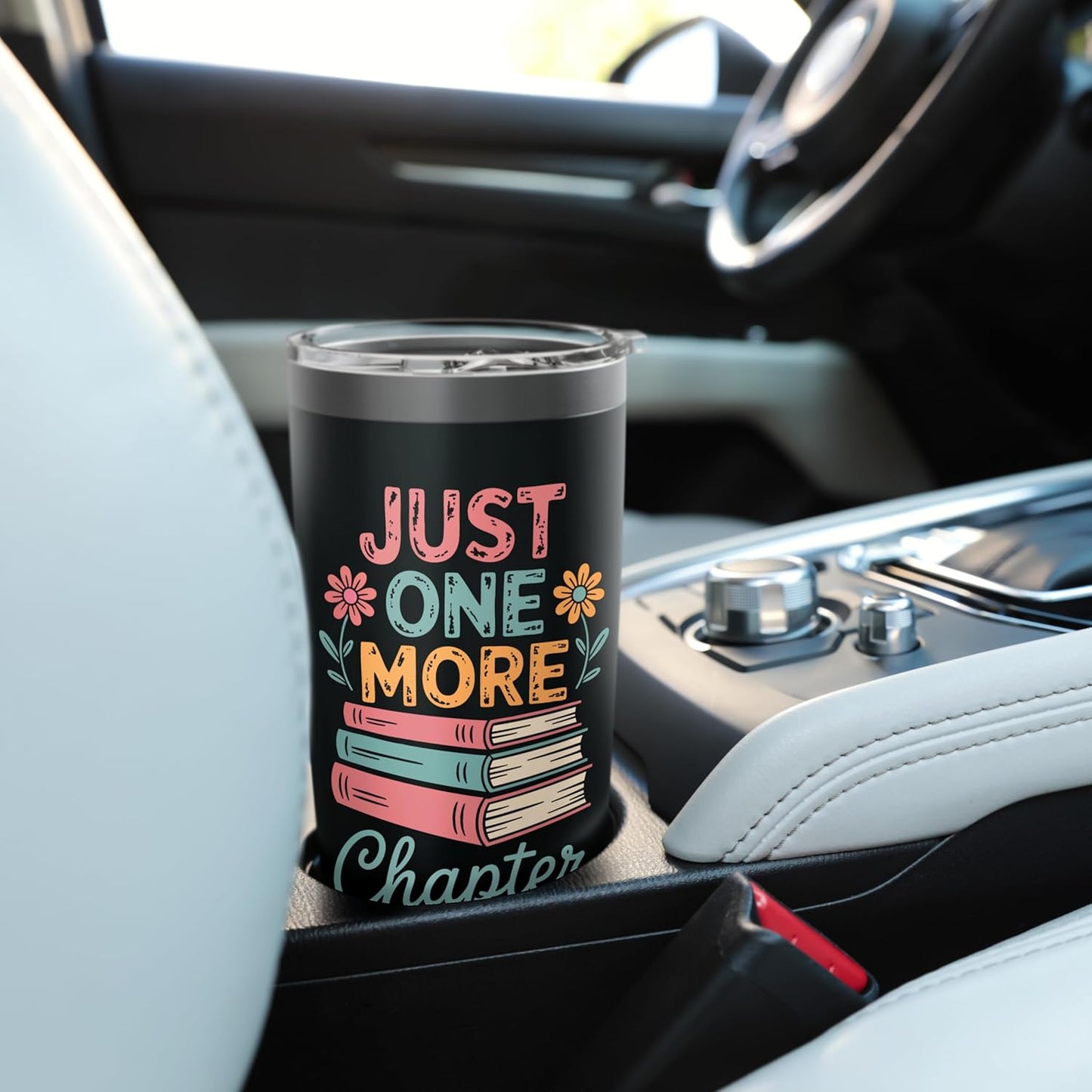 Reading Just One More Chapter Book Stainless Steel Insulated Tumbler