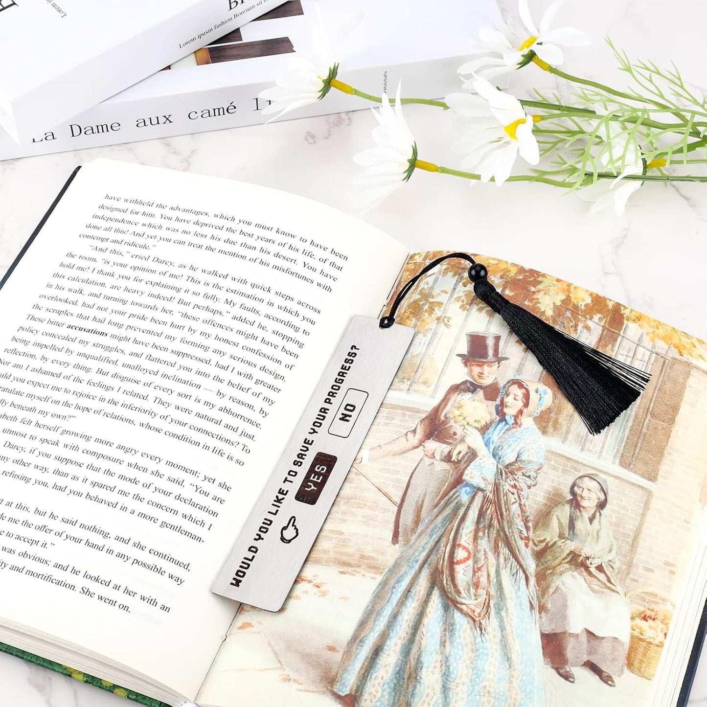 Funny Bookmarks for Women Teen Girls Book Lover Gifts Anime Bookmark for Final Fantasy Fans Friends Reader Teacher Classmate Graduation Gift for Her Him Book Club Christmas Birthday Gift