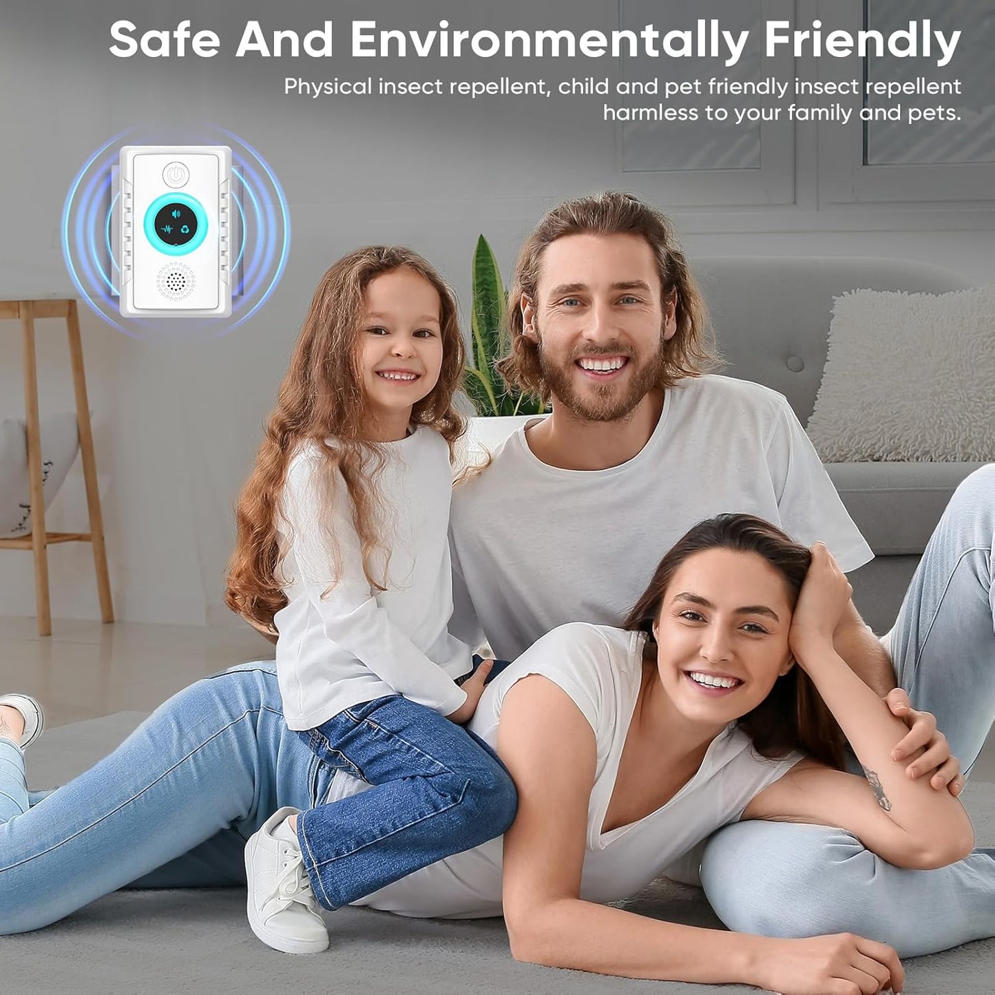 2026 Upgraded Ultrasonic Pest Repeller Indoor 6 Pack, Mouse Repellent Plug in for Mice, Rat, Roach, Spider & Bug, Electronic Rodent Repellent with 3 Modes, Insect Deterrent for Home, Garage, Kitchen