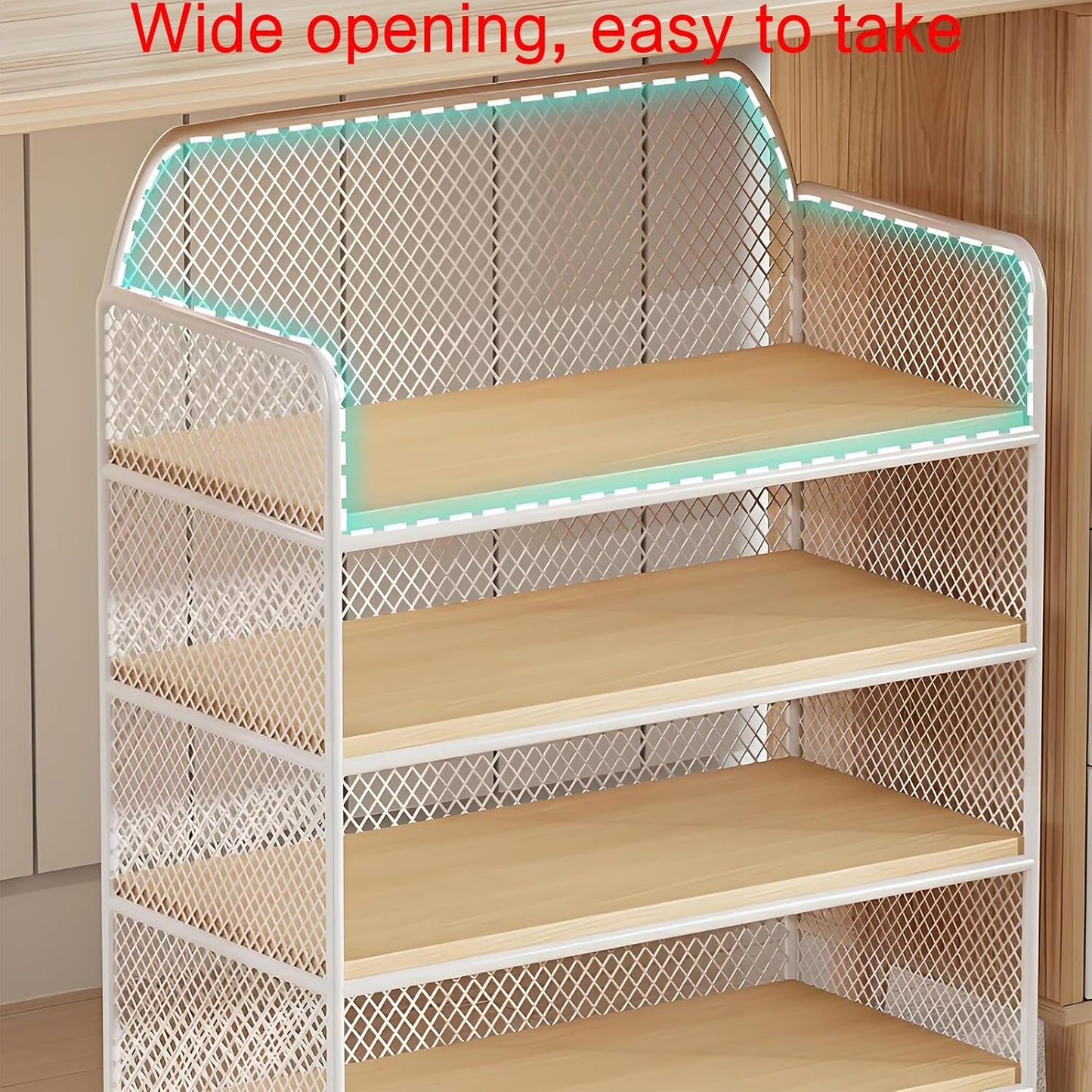 Movable under desk storage shelf bookshelf,metal bookshelf,rotating book shelf,spinning bookshelf,bookshelves,bookcase,Suitable for living room, bedroom, study, living room corner, office(White,40x22x
