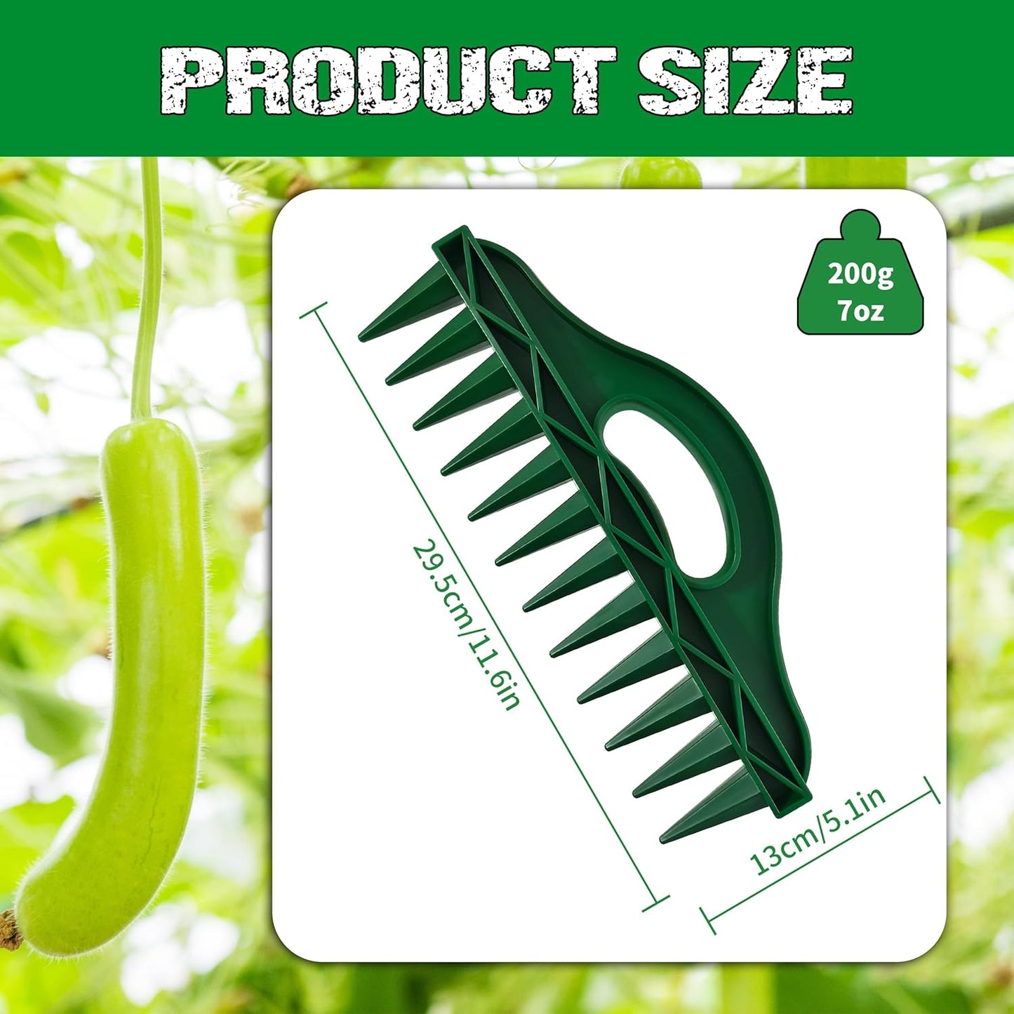 The Row Seeder – Handheld Garden Tool for Precise Seed & Seedling Spacing in Rows & Seed Trays – for Vegetables, Flowers & Herbs. Durable & Ergonomic