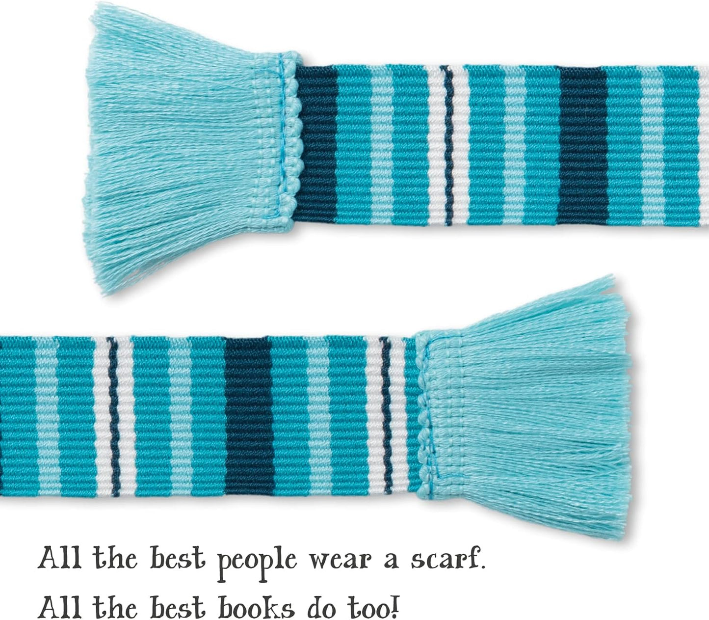 IF USA 32912 Book Scarf Bookmark - All The Blues