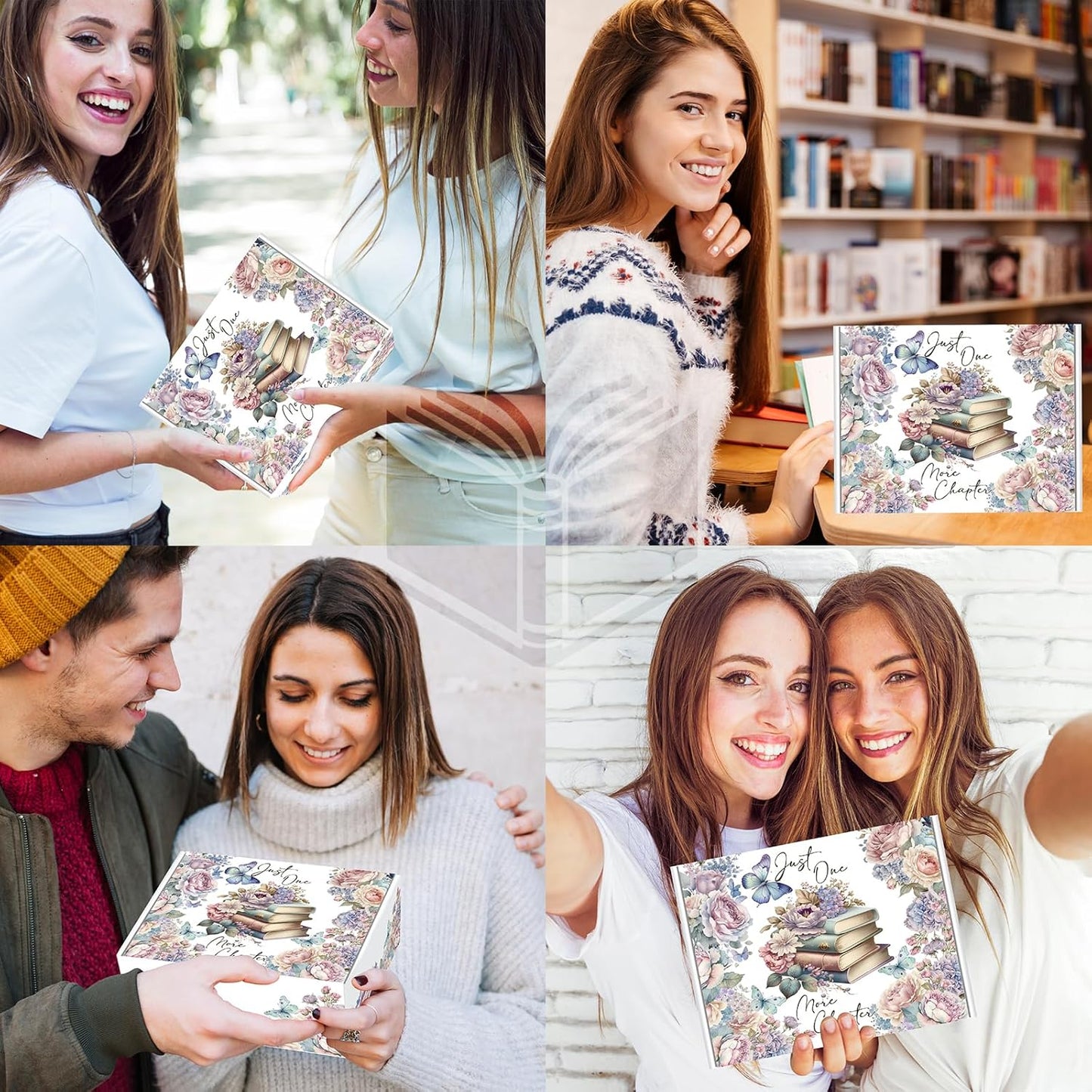 9 PCS Book Lovers Gifts for Women, Bookish Gifts for Readers, Librarians, Bookworms, Book Themed Gifts, Mothers Day, Birthday Gifts, Christmas Gifts for Book Reading Lovers, Girl Friend, Women