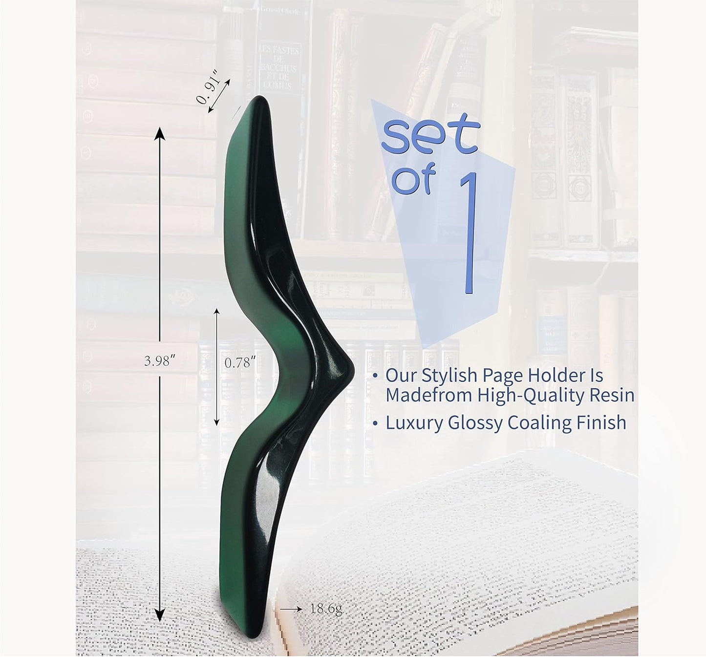 Book Page Holde， Finger Book Holder for Reading in Bed， Thumb Book Page Holders for Reading， Book Opener， Book Accessories，Book Accessories for Book Lovers