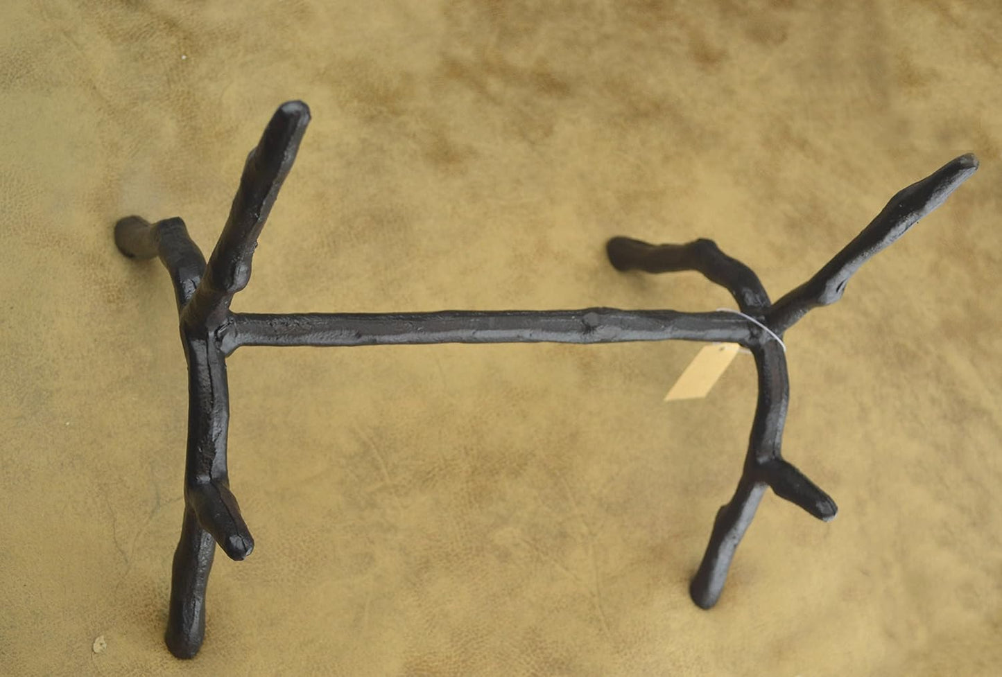 Lulu Decor, Cast Iron Branch Style Book Holder, Easel, Picture Holder, Picture Display, Cook Book Holder, Bible Stand, Antique Black (Branch Easel CI20)