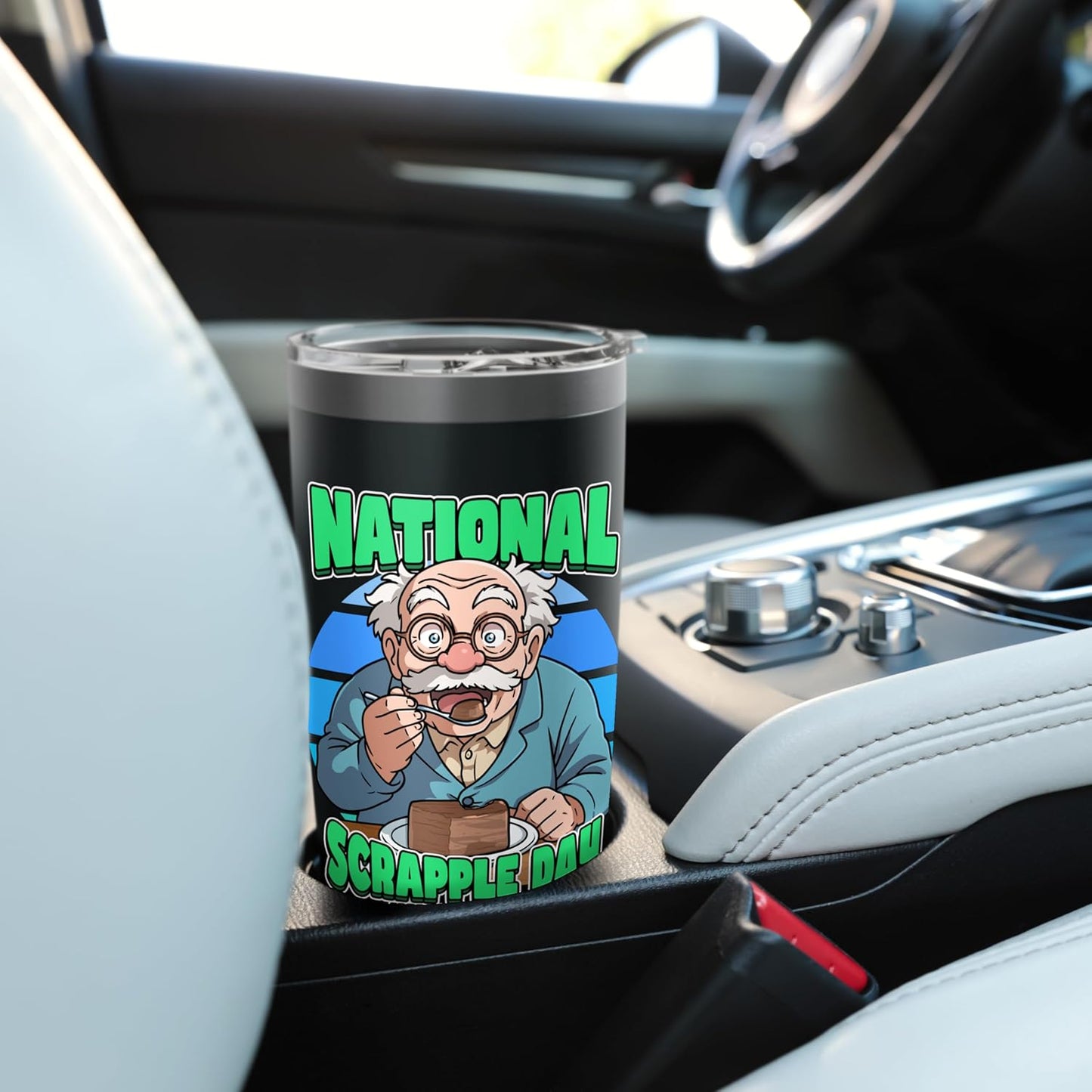 National Scrapple Day November 9th Stainless Steel Insulated Tumbler