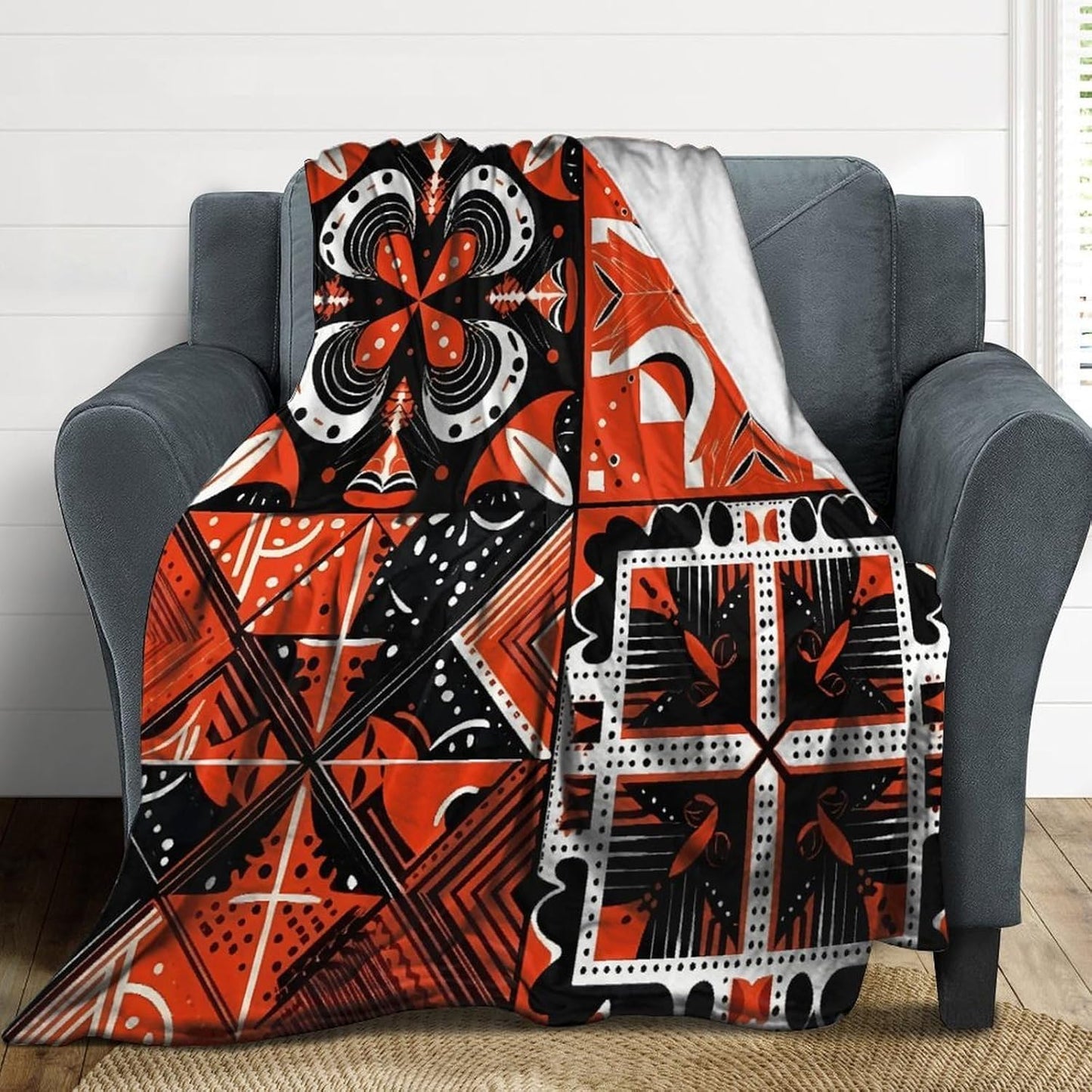 Highly Contrasting Colors Throw Blanket for Couch Super Soft Warm Lightweight Throw Blankets Cozy Flannel Bed Blanket Cute Decorative Blankets for All Seasons Home Decor Gift 60"*80"（150 * 200cm）