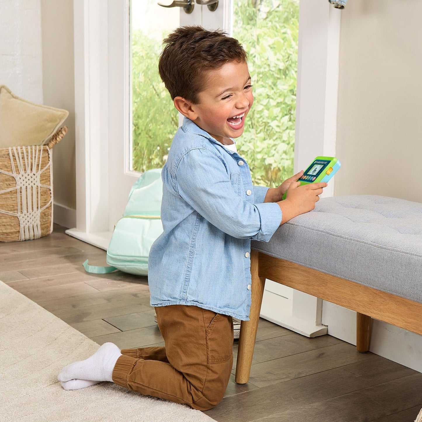 LeapFrog Preschool Game and Go Handheld Video Game Toy, Green