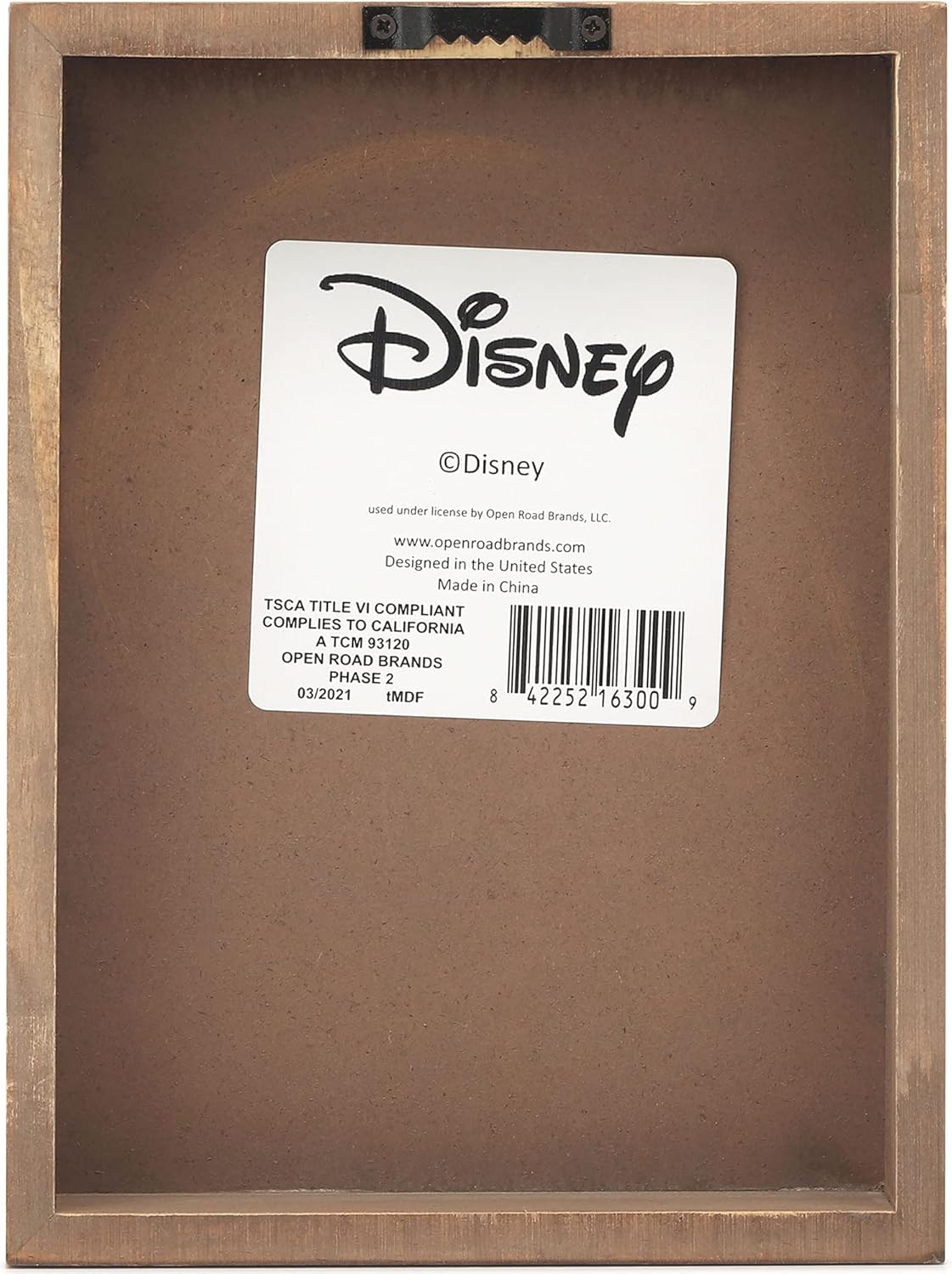 Disney Princess The Little Mermaid Ariel Wood Block Decor - A Little Splash of Kindness Makes The World a Better Place