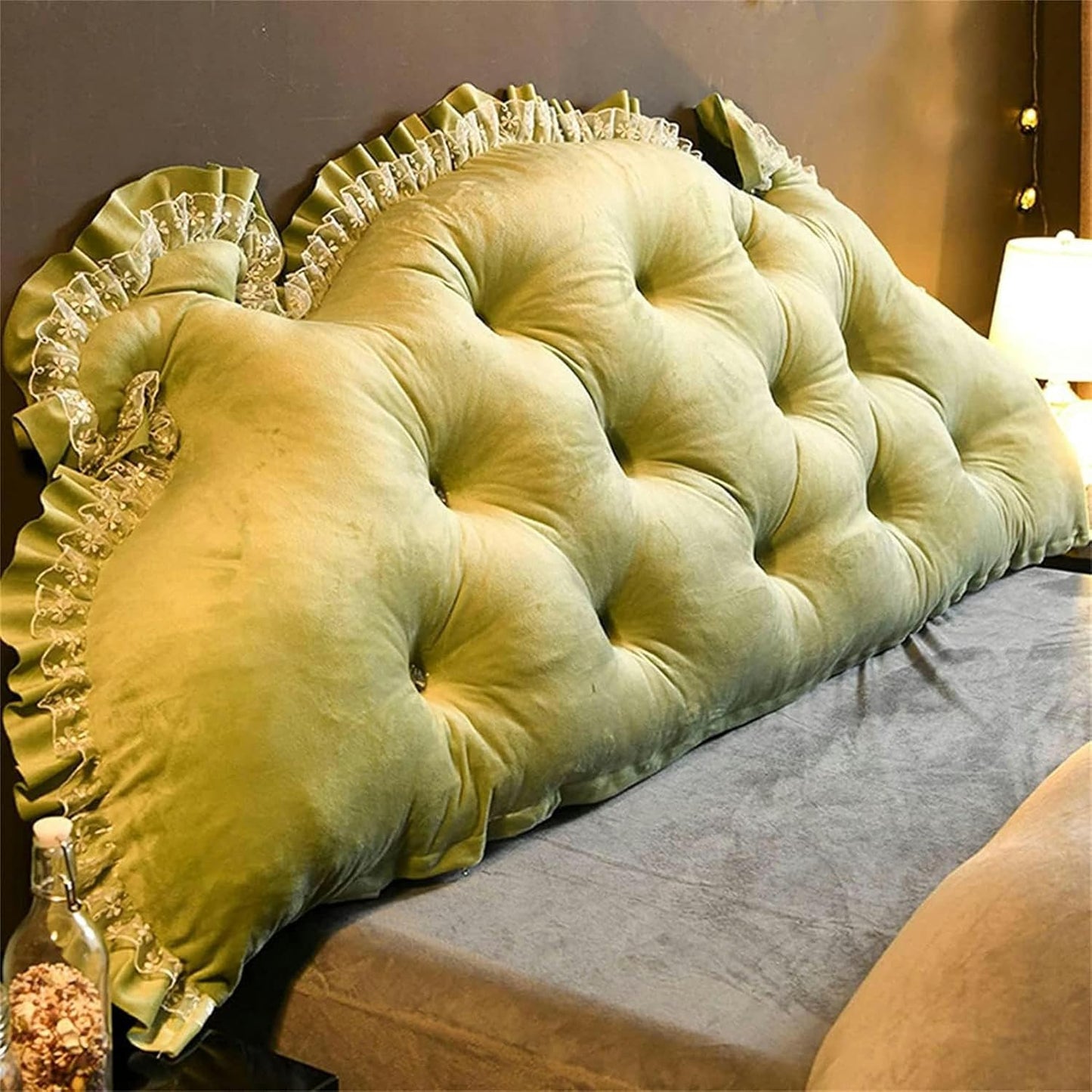 Sofa Bed Headboard, Backrest Lumbar Pillows Positioning Back Support Bolster Bedside Cushions Reading Body Pillow Bed Rest Pillows(Pink,120cm)