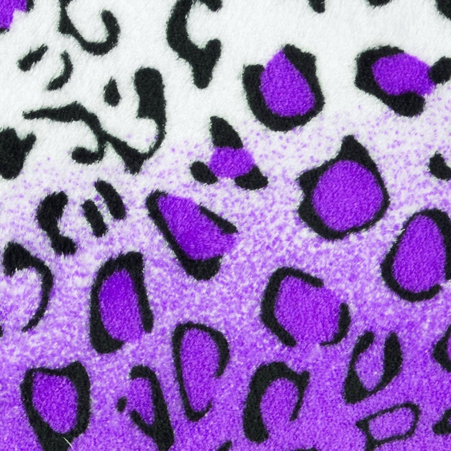 Home Must Haves Safari Animal Print All Season Extra Soft Warm Cozy Premium Sofa Couch Throw Bed Blanket (Queen, Purple Leopard)
