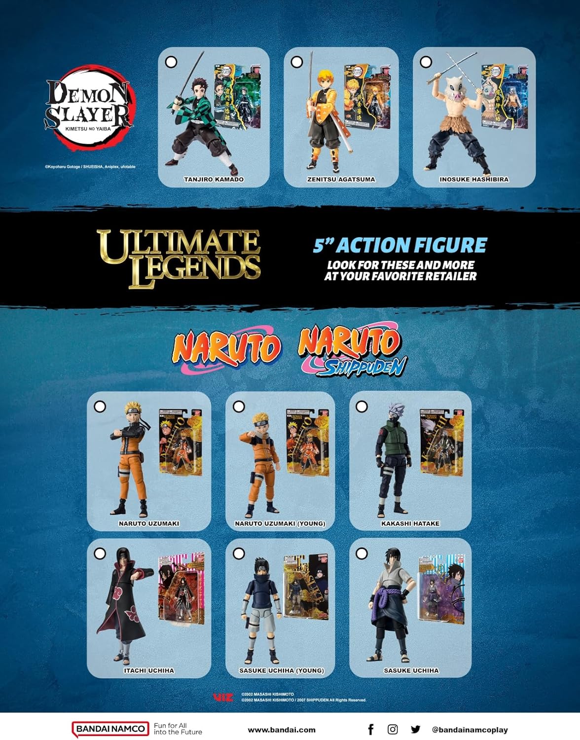 Bandai Namco Ultimate Legends - Demon Slayer - Inosuke 5" Action Figure