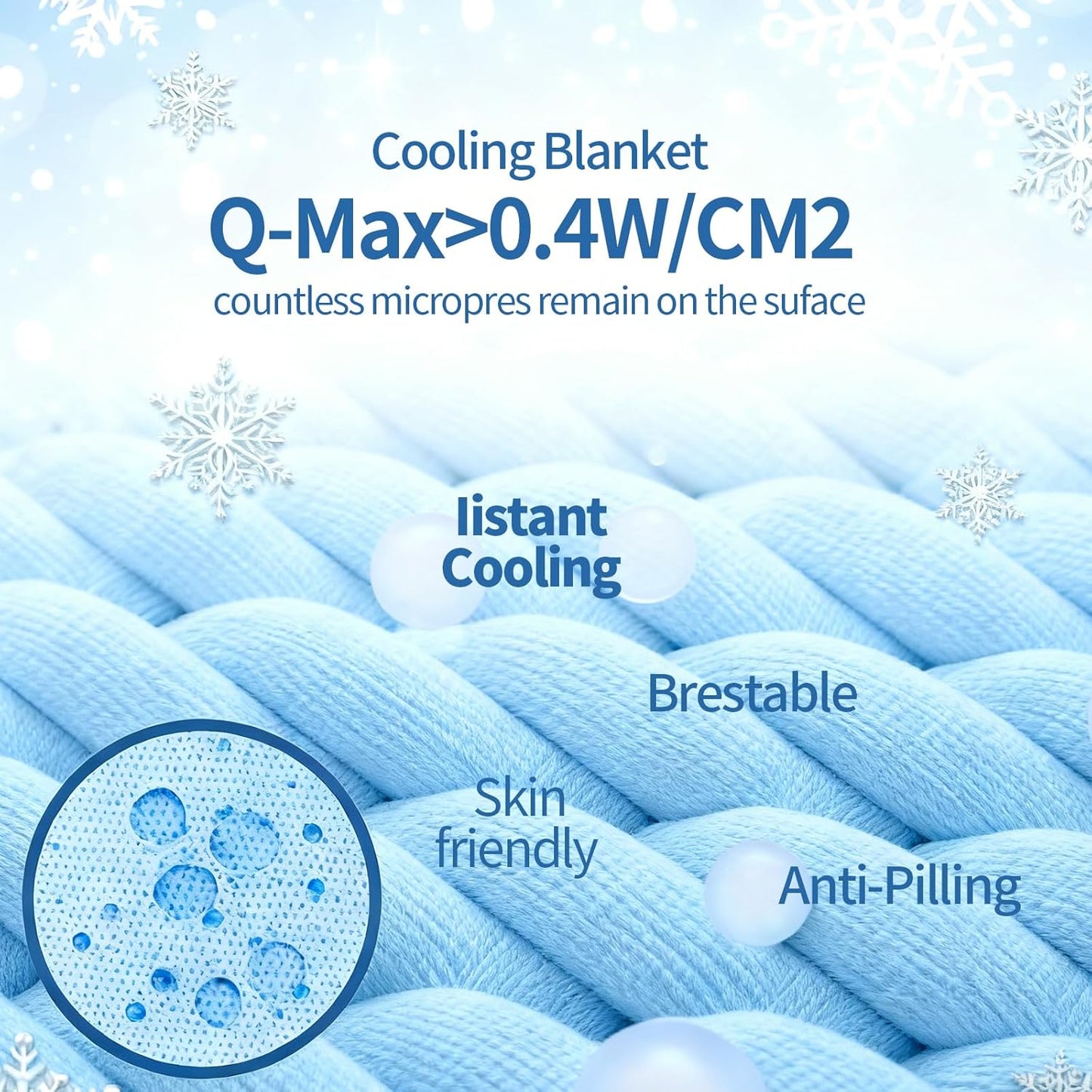 Cooling Blanket for Kids,Ultra Soft and Lightweight Cozy Cooling Moisture Wicking Blanket for Toddler,Breathable Throws for Travel,Couch and Sofa,Also for Dogs