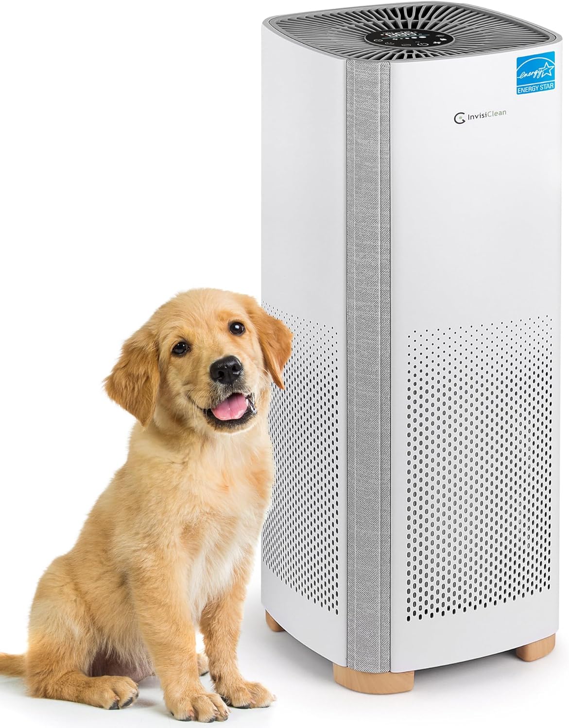 Air Purifiers for Home, Large Room Covers 1500 Ft², H13 Medical Grade True HEPA Air Filter, Ideal for Allergies, Cat, Dog, Pet, Hair, Pollen, Smoke, Dust, Bedroom Air Filter, WiFi, InvisiClean Bella