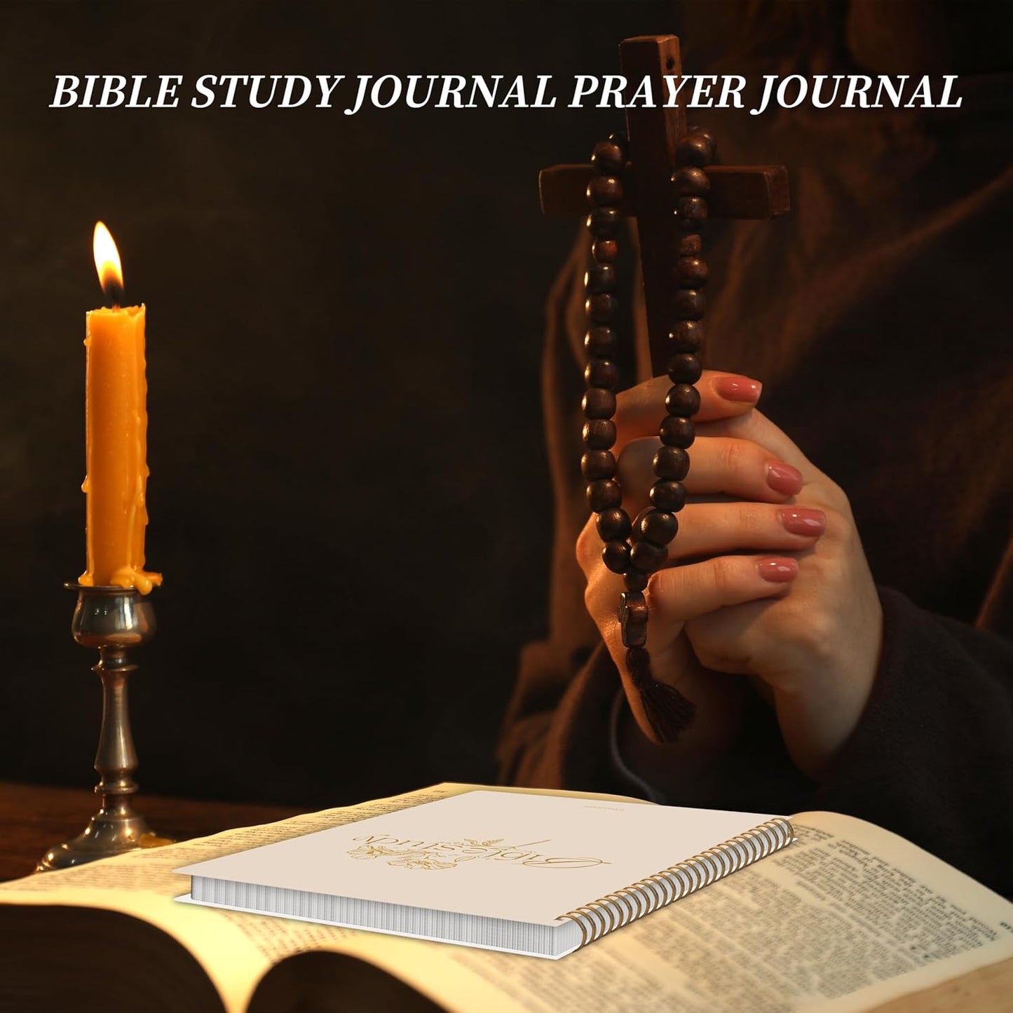 Bible Study Journal - Church Notes Journal - Soap Bible Study Notebook for Women - Bible Notebooks for Note Taking - Based Religious Gifts