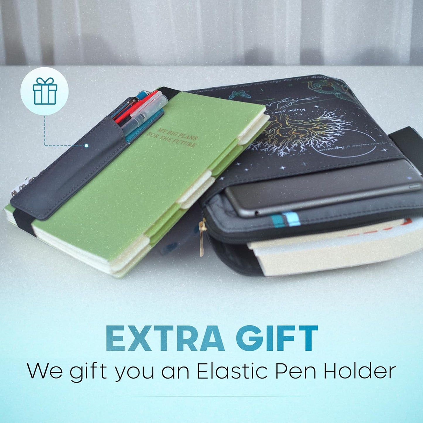Book Sleeve for Book Lovers - Book Covers for Hardcover, Paperback Book Cover Waterproof Pouch - Book Protector Sleeve, Kindle Sleeve, Book Accessories for Reading Lovers, Bookish Items.