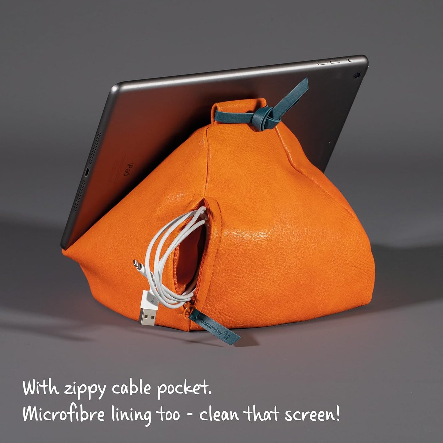 IF Bookaroo Bean Bag Reading Rest - Orange