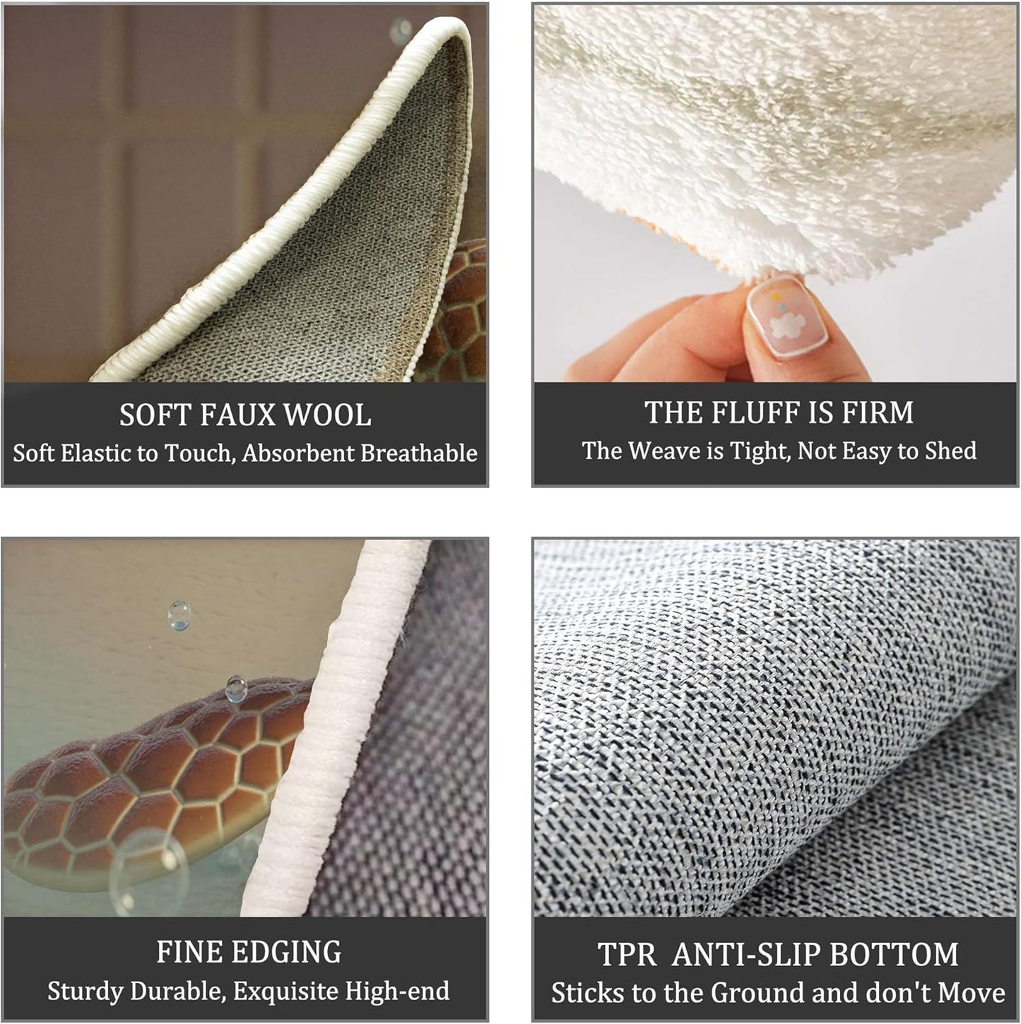 5Ft Round Washable Rug - Large Area Rug for Living Room Dining Room, Beige Soft Bedroom Carpet with Cute 3D Design Turtle Bathtub Pattern, Marine Animal Décor, Low Pile Stain Resistant