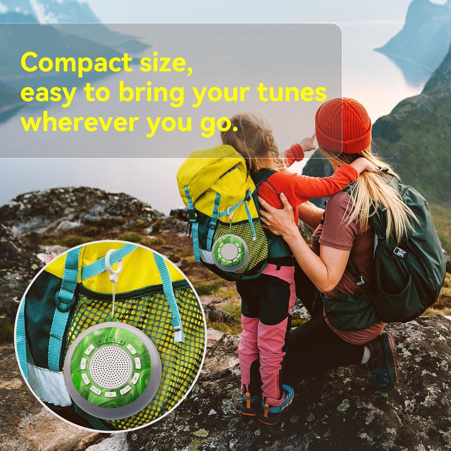 Sound Machine Soothing Sounds, White Noise Machine for Sleeping, Noise Machine for Baby, Sleep Sound Machine for Adults，Portable White Noise Sound Machine for Sleeping Adults