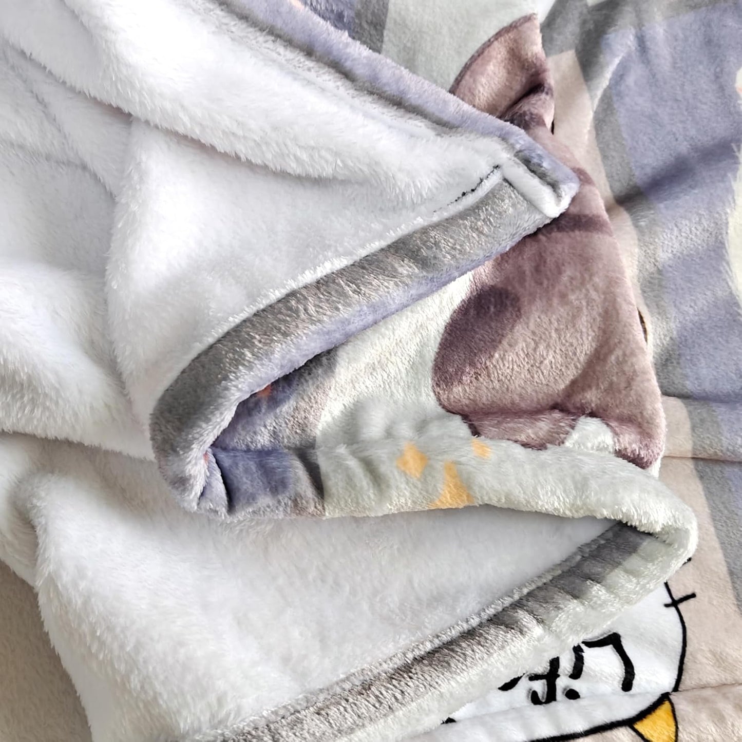Sviuse Cat Blanket Ultra Soft Flannel Throw Gifts for Cats Lovers Girls Women Mom Lovely Kitten Pattern Blankets for Couch Bed Sofa (50"x60", Cat 10)