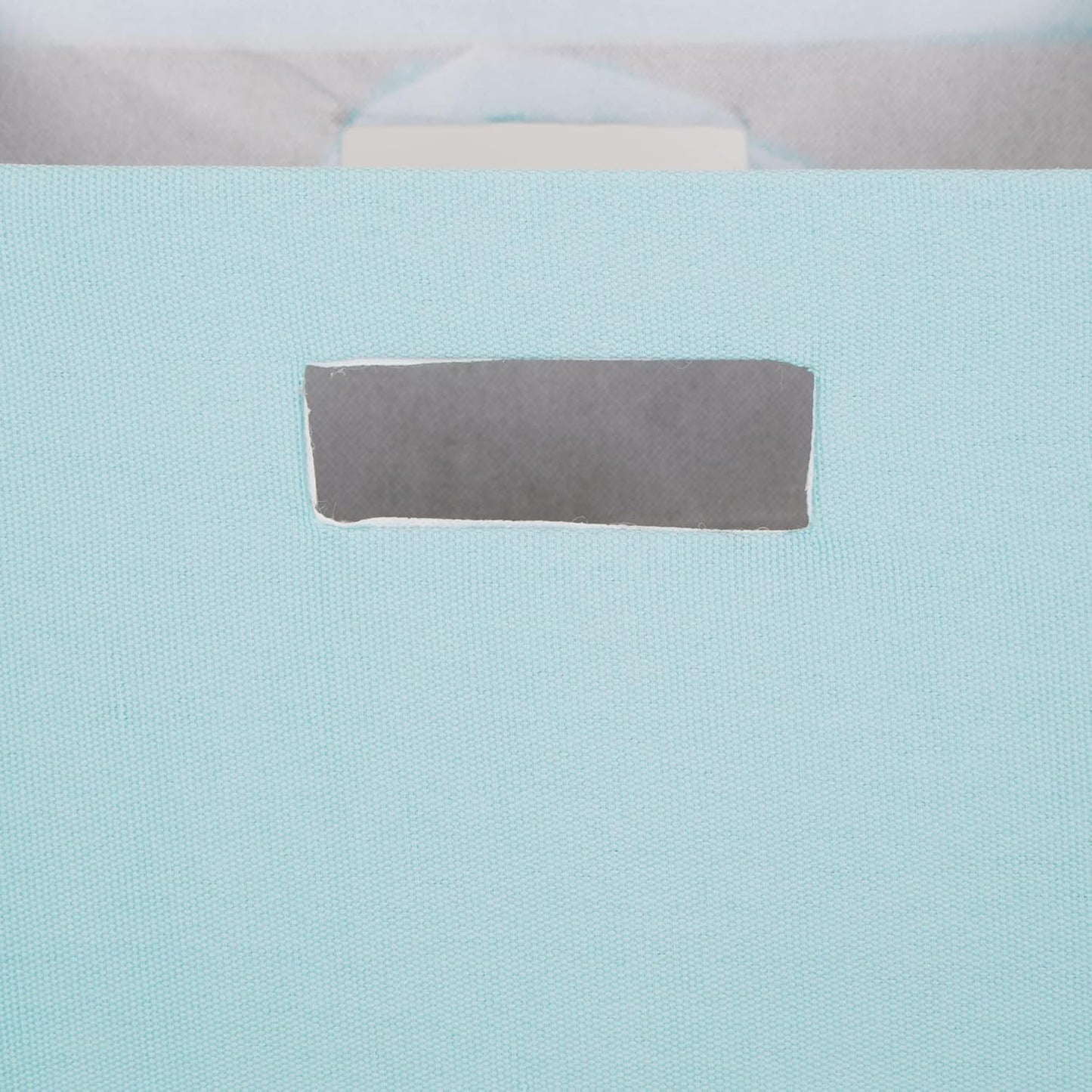 DII Collapsible Polyester Storage Cube, Solid, Lightweight and Durable, Small Square, 11x11x11, Robin's Egg Blue