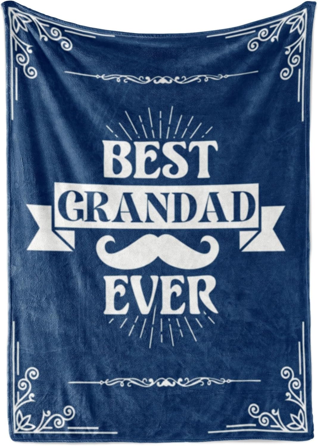 InnoBeta Grandad Gifts for Grandpa, Throw Blanket for Grandfather, Presents from Grandchildren, Grandkids for Christmas, Birthday, Father's Day (50 x 65 inches)