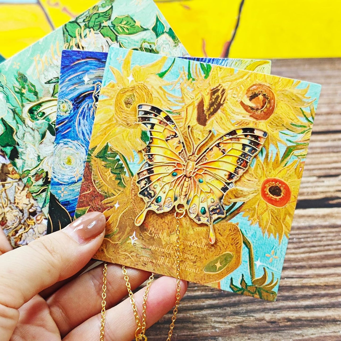 4Pcs Fancy Butterfly Bookmark, Pretty Metal Bookmarks, Book Marks for Reading Women, Cute Unique Bookmarker Reading Accessories, Birthday Graduation Gifts 2026 for Readers Book Lovers Students