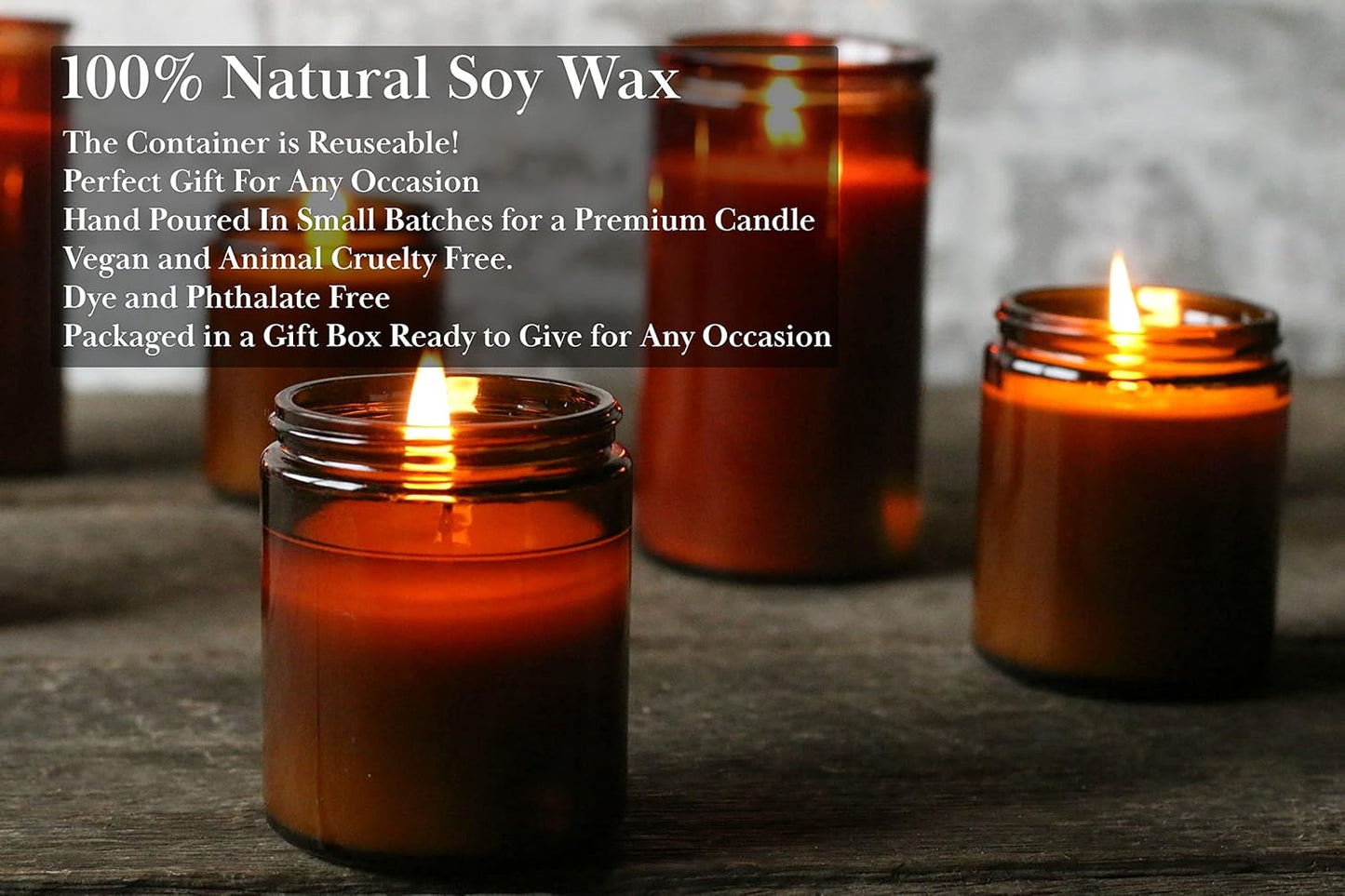 Funny Book Lover Gifts for Women Men,Teacher Writers Christmas Birthday Cool Graduation Presents for Friend Bookworm Book Candles Gifts - Vanilla Scented - Made in USA