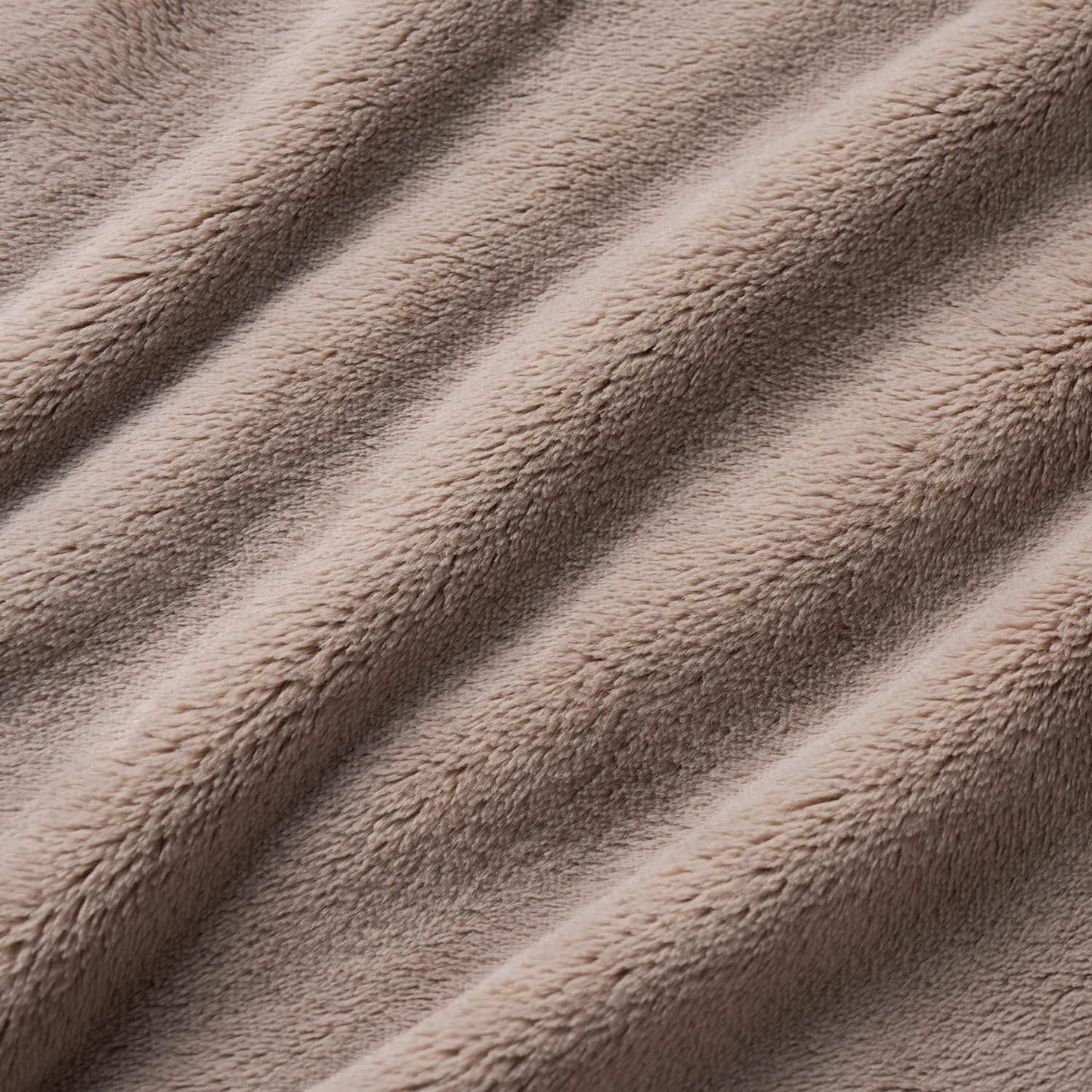Berkshire Blanket Primalush™ Wearable Blanket, Cozy Loungewear Pocketed Plush Cape Wrap for Adults & Teens(Brown, One Size 58"X64")
