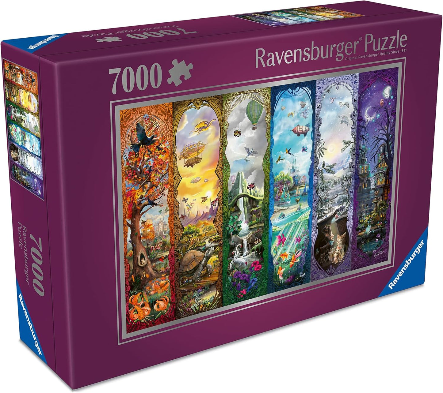 Ravensburger The Six Portals 7000 Piece Jigsaw Puzzle | Premium Quality Made in Europe | FSC Certified Materials