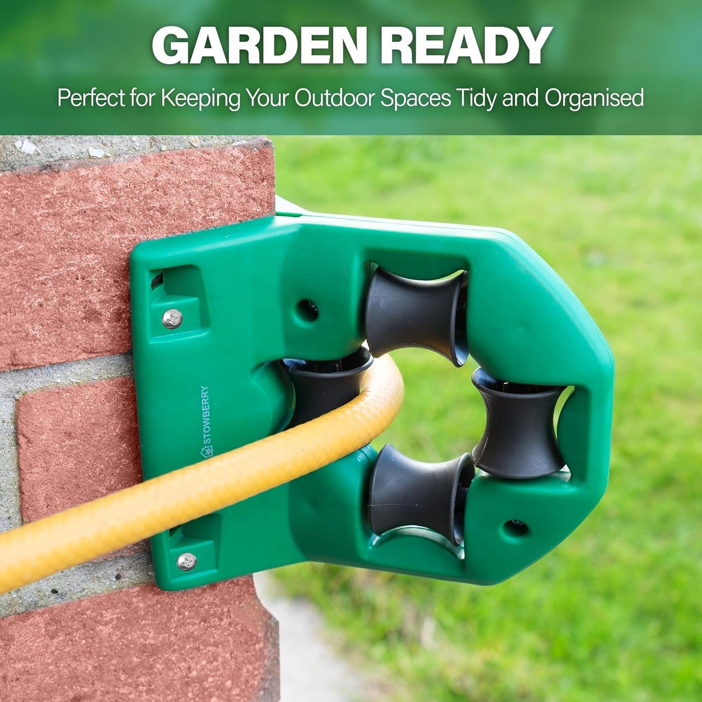 Garden Hose Pipe Roller Guide – Corner & Wall Hose Guide Tool for Preventing Kinks, Protecting Plants, and Easy Garden Watering