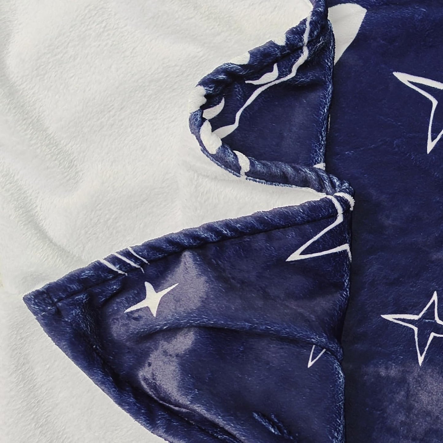 Space Blanket Super Soft Navy Blue Planets and Stars Throw Lightweight Fleece Bed Blankets for Kids Adults Couch Bed (48"x 60", Space)