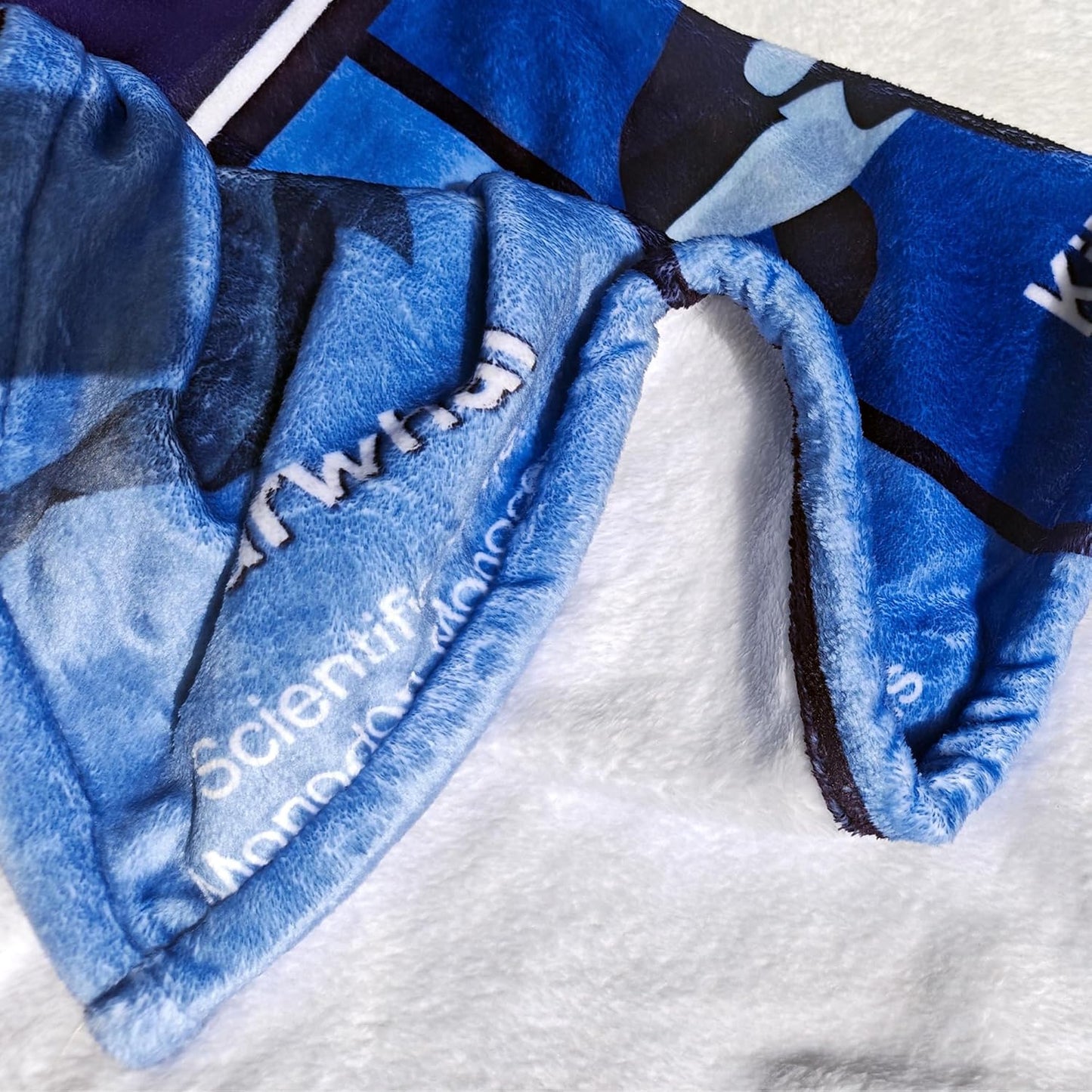 Whale Blanket, Super Soft Cozy Blue Whales Blanket, Twin Size Ocean Animals Fleece Blanket, Throw Blanket for Baby Kids Adults (Whale 4, 48"x60")