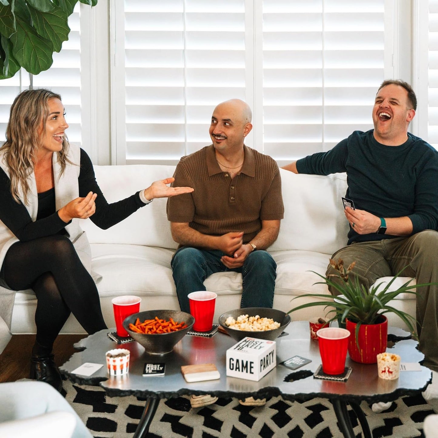 DSS Games Who's Most Likely to...Kinda Clean Family Edition [A Party Game | Great for Adults & Teens | Game Nights & Big Groups]